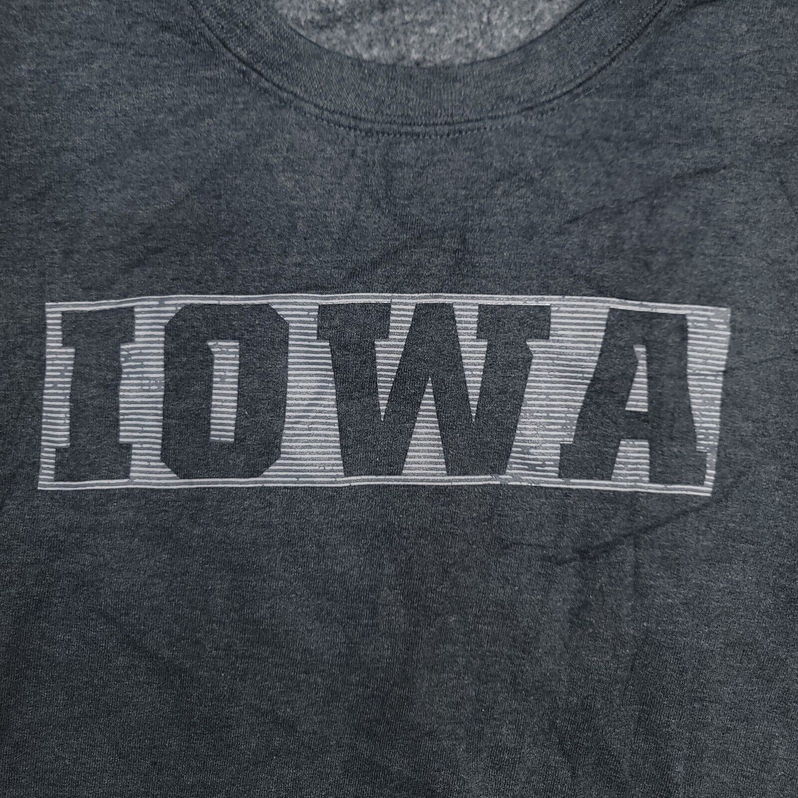 Gildan Iowa Gildan Casual Long Sleeve Sweatshirt Mens Size S Gray Size US S / EU 44-46 / 1 - 3 Thumbnail