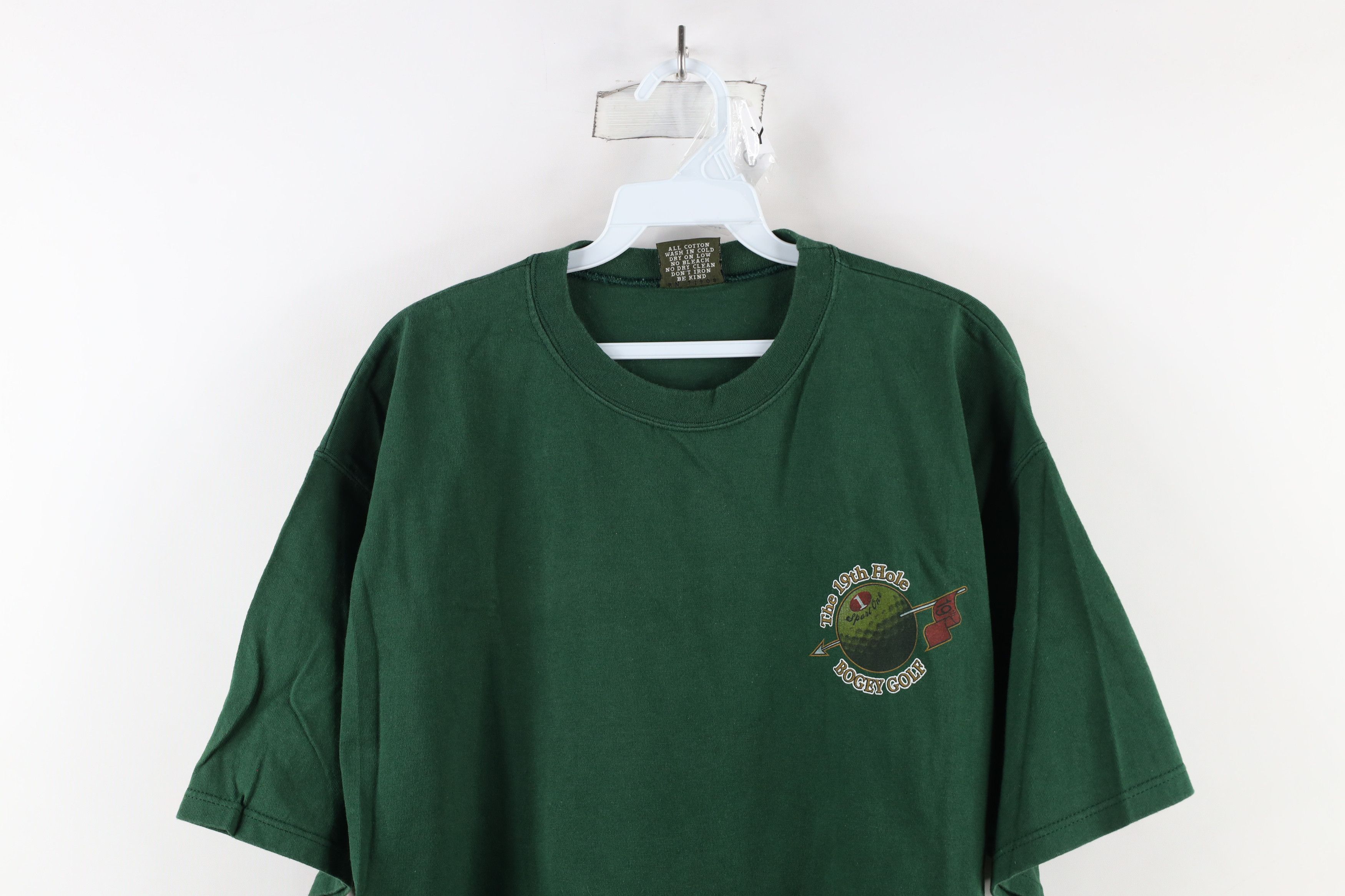 Vintage Vintage 90s Bogey Golf Restaurant Short Sleeve T-Shirt USA Size US L / EU 52-54 / 3 - 2 Thumbnail