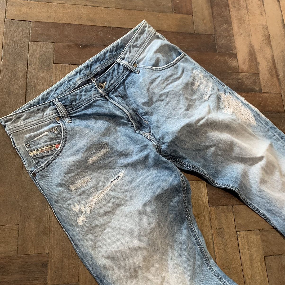 Other Vintage Diesel Jeans Distressed Faded Denim y2k Size US 32 / EU 48 - 6 Thumbnail