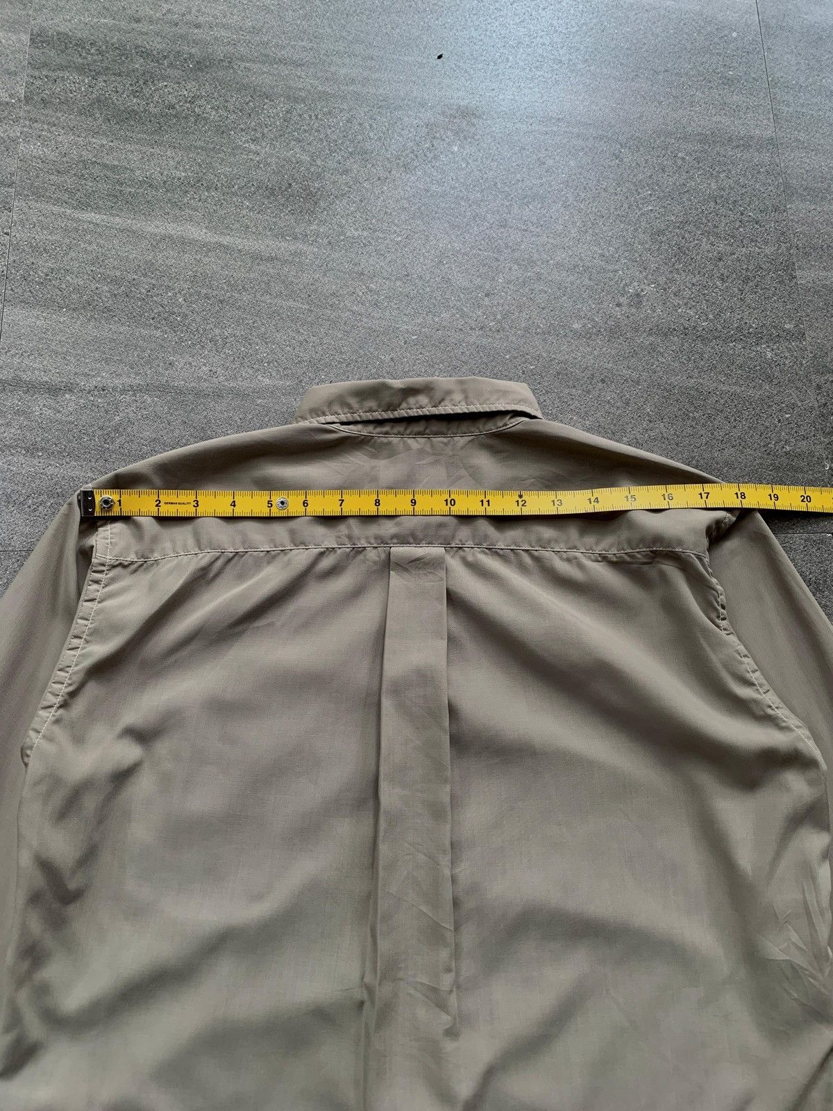 Comme des Garcons Homme Deux Nylon Contrast Stitching Shirts Size US M / EU 48-50 / 2 - 10 Thumbnail