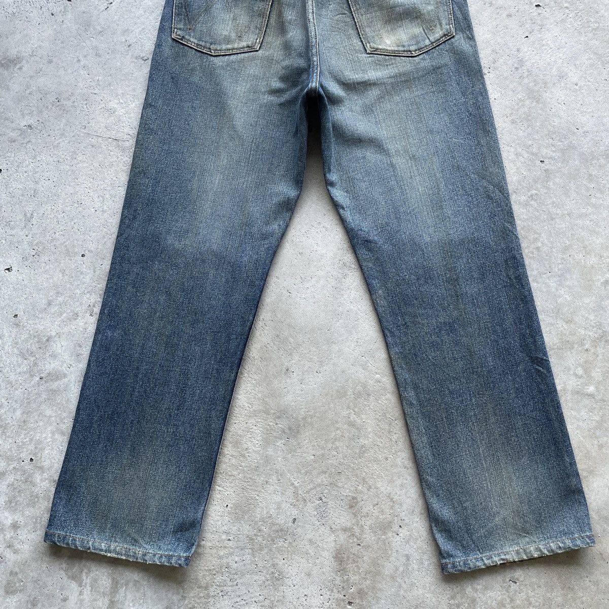 Vintage Vintage Wrangler Rusty Jeans Distressed Faded Pants Denim Size US 31 - 11 Thumbnail