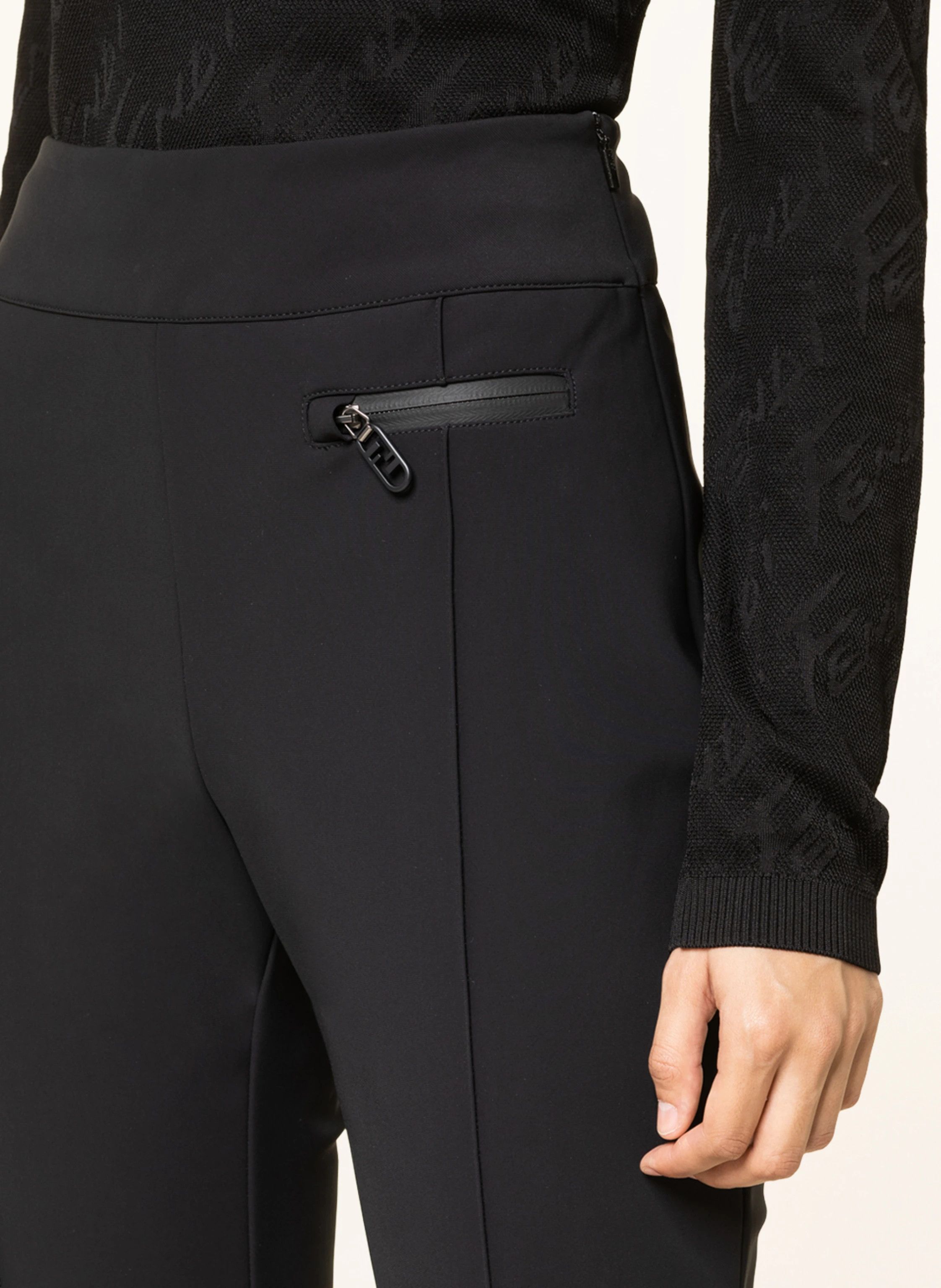 Fendi o1s1wg110226 Legging in Black Size 25" / US 0 / IT 36 - 5 Thumbnail