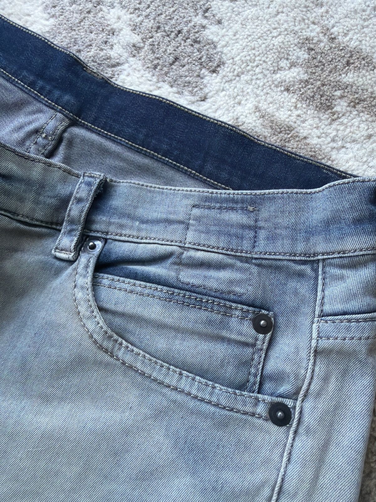 Rick Owens Drkshdw SS2015 Rick Owens Tulsa Cut “Hustler Blue” Size 29 Size US 29 - 11 Thumbnail