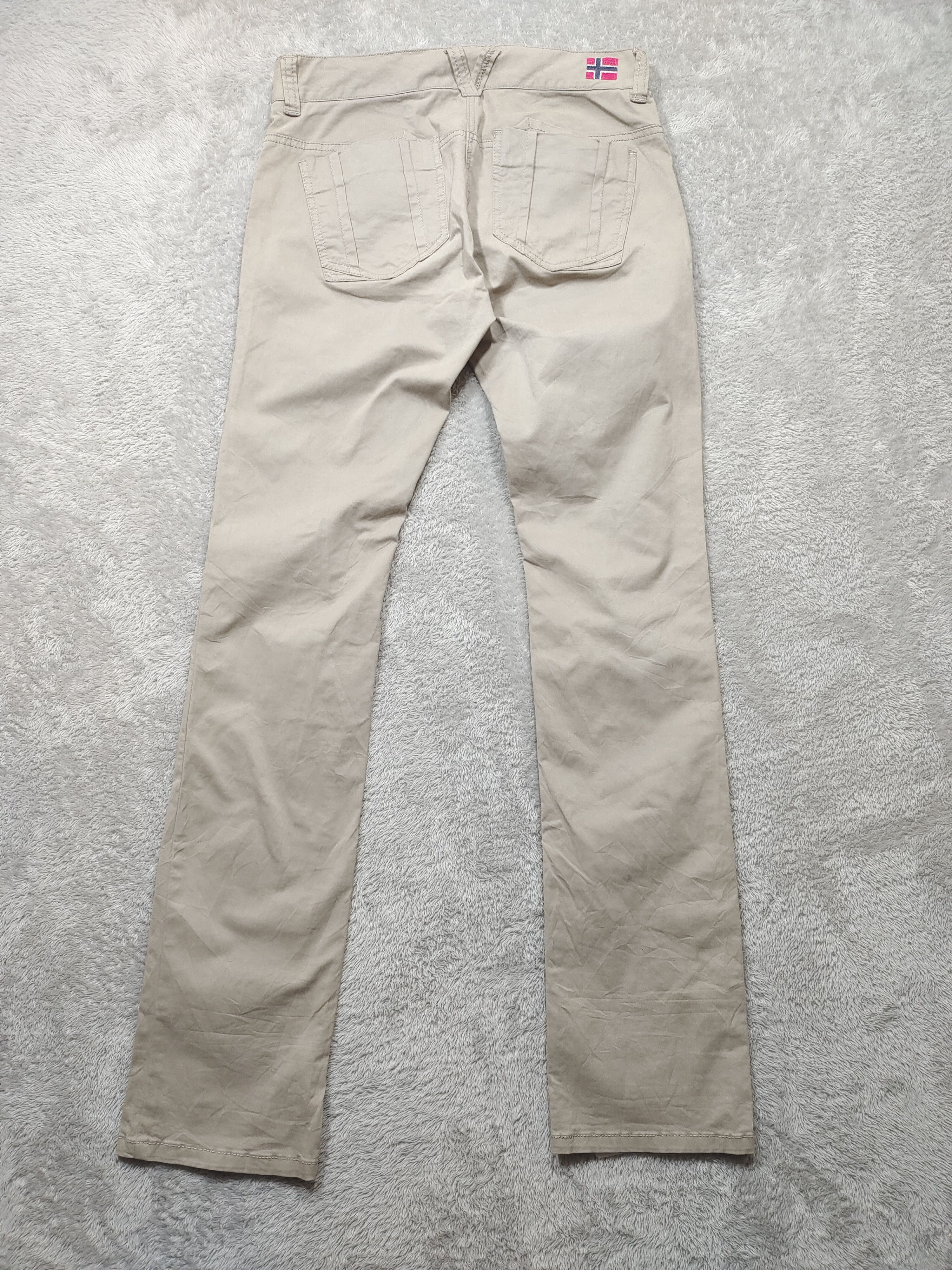 Napapijri NAPAPIJRI STRAIGHT LEG CHINO PANTS Size US 32 / EU 48 - 2 Thumbnail