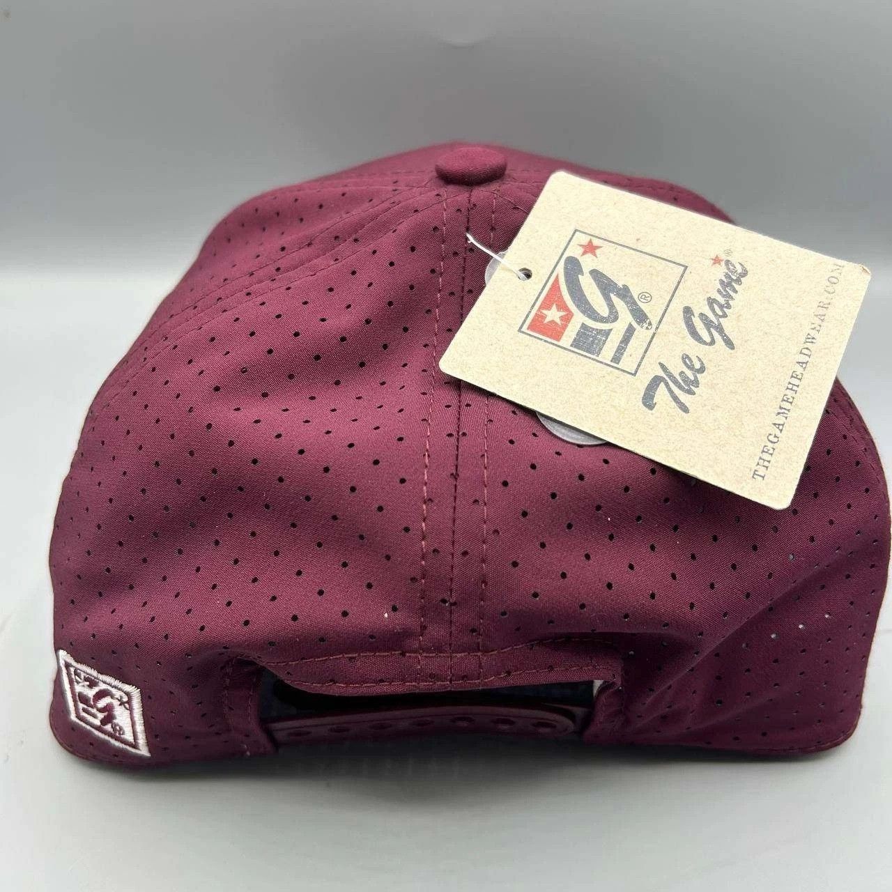 The Game Vintage Mississippi State Bulldogs Hat Men Red Snap Back Cap Size ONE SIZE - 8 Thumbnail