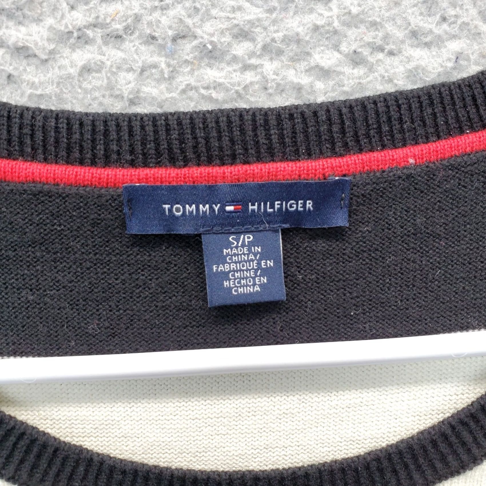 Tommy Hilfiger Tommy Hilfiger Sweater Womens Small Multicolor Striped Sequin Star Crew Neck Pullover - Knit Knit Pullover Size S / US 4 / IT 40 - 4 Thumbnail