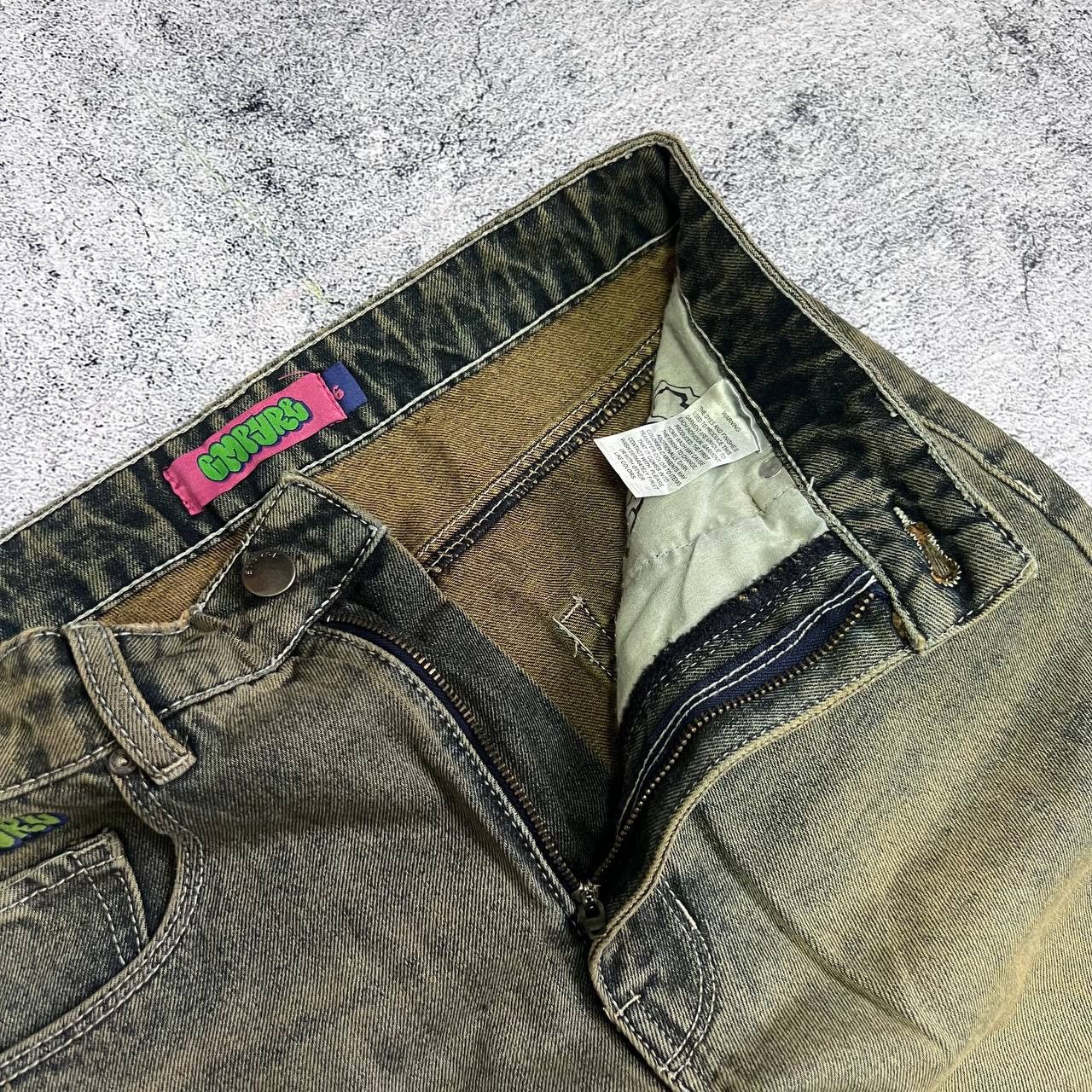 Empyre Empyre Tori Baggy Wide Jeans Size 6 Excellent Condition Size 28" / US 6 / IT 42 - 4 Thumbnail