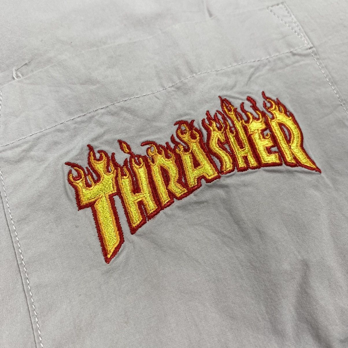 Thrasher sick ✨ thrasher pink shirt button LS Size US L / EU 52-54 / 3 - 3 Thumbnail