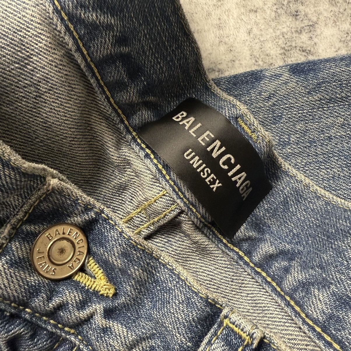 Balenciaga Balenciaga Low-Rise Flared Denim ‘Blue’ Jeans Size US 30 / EU 46 - 9 Thumbnail