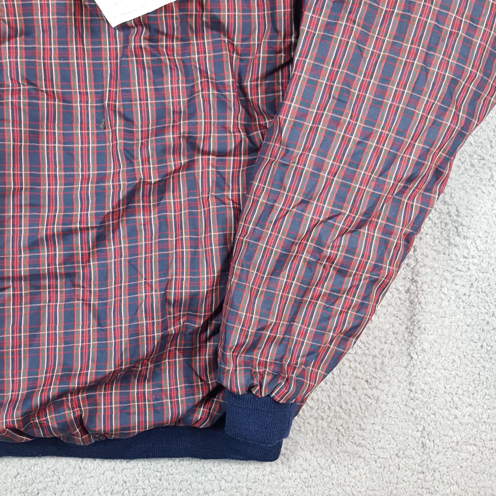 Rains VINTAGE Bruce Clark Jacket Men L Windbreaker Plaid Red Retro 90s Outdoor Preppy Scotland Rain Jacket Size US L / EU 52-54 / 3 - 3 Thumbnail