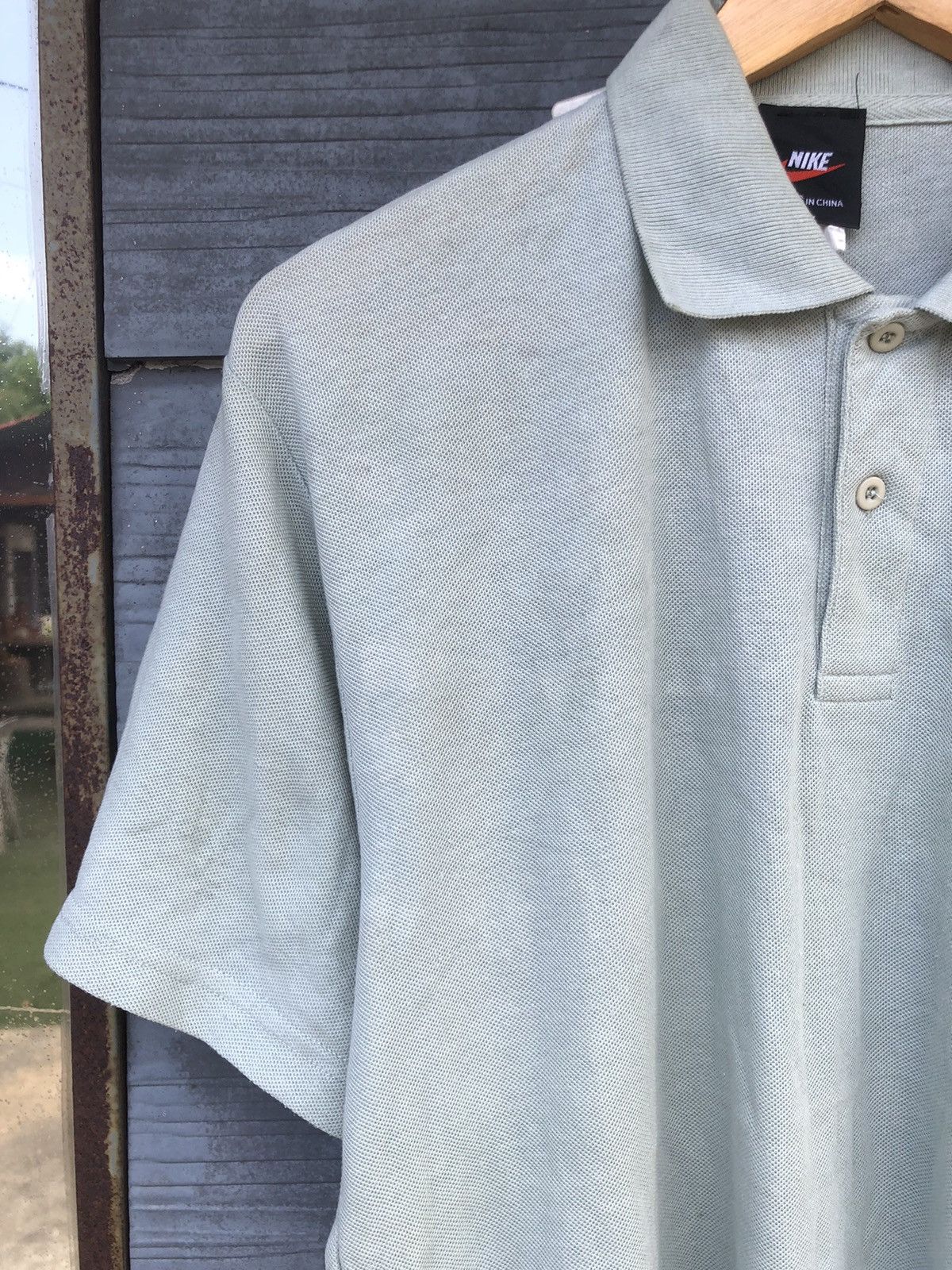 Nike Vintage 90s Nike Single Pocket Polo Tshirt Size US L / EU 52-54 / 3 - 3 Thumbnail