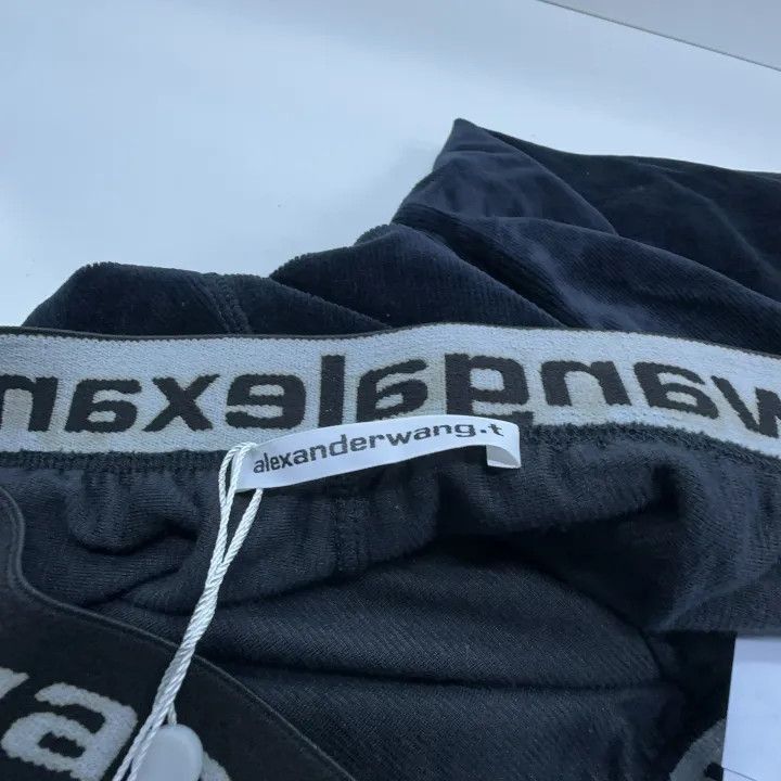 Alexander Wang Alexander Wang Black Relaxed Fit Casual Pants - Size 28" / US 6 / IT 42 - 4 Thumbnail