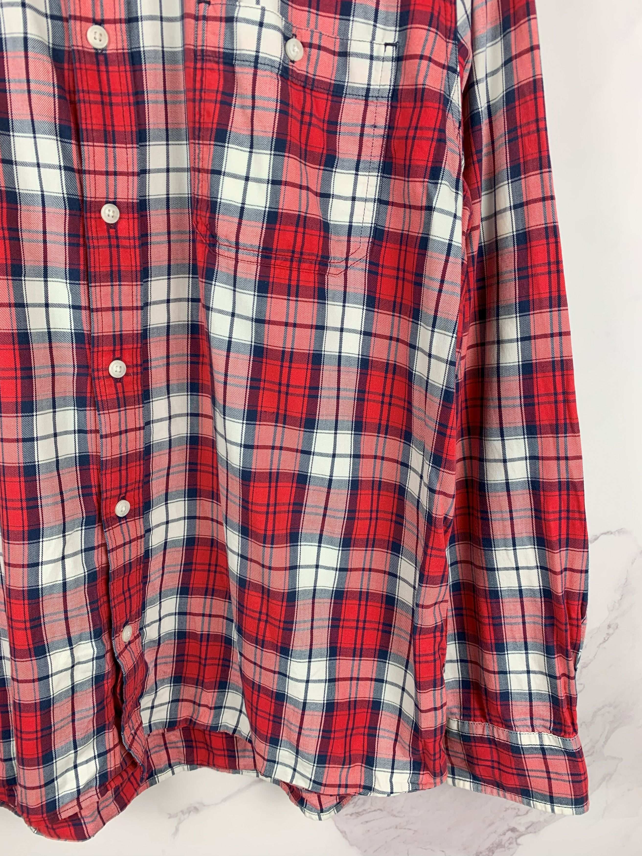 Edwin Edwin Streetwear Button Labour Shirt Checked Size XL Size US XL / EU 56 / 4 - 5 Thumbnail