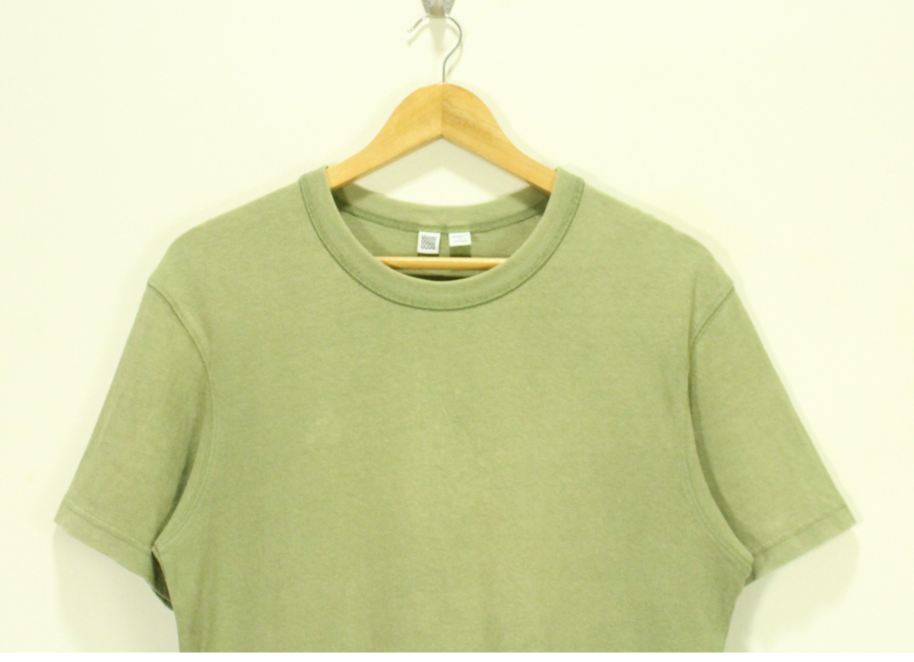 Lemaire × Uniqlo × Vintage FADED UNIQLO UUUU T Shirt Uniqlo Lemaire Distressed Rare Size US S / EU 44-46 / 1 - 2 Thumbnail