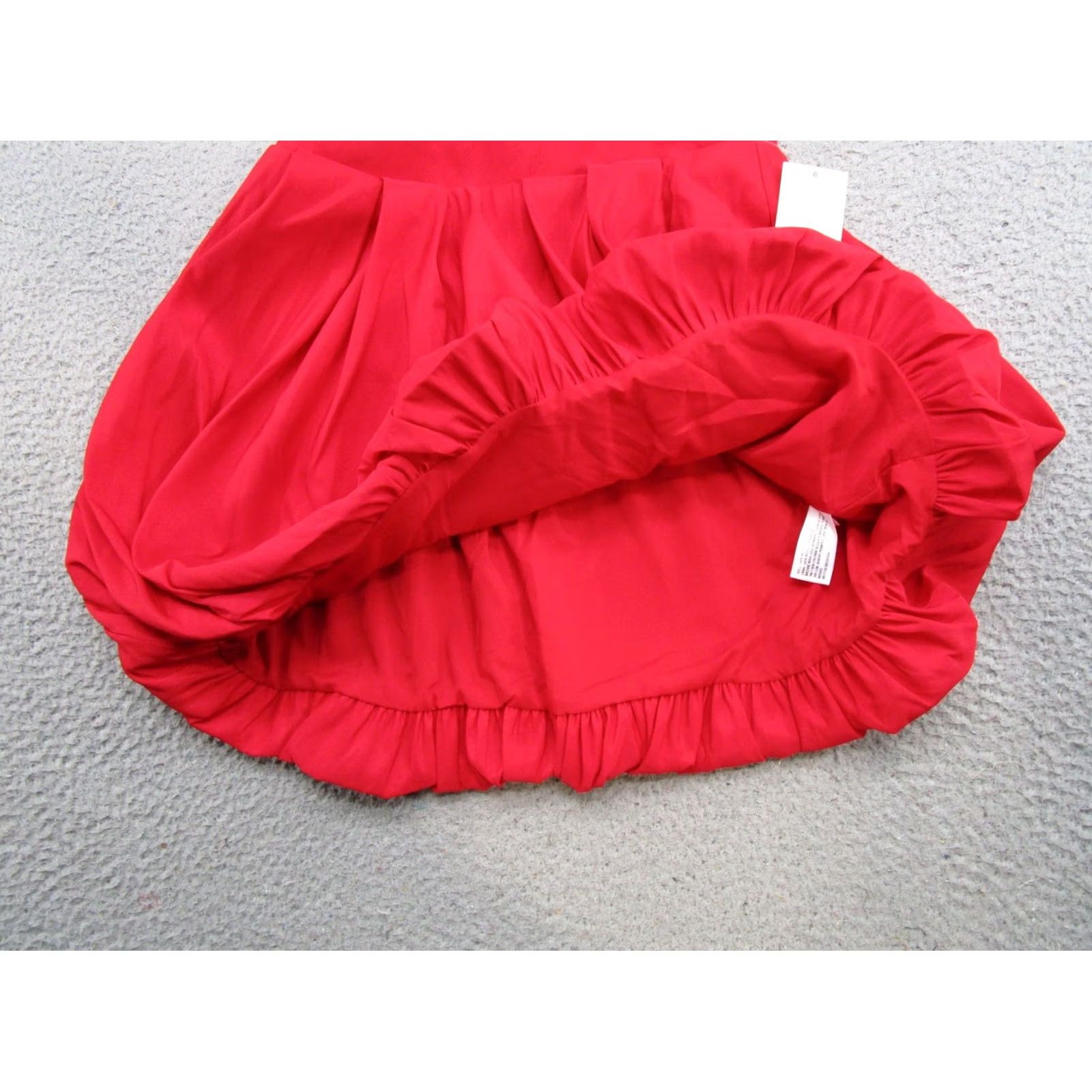 Vintage A New Day Skirt Women XS Red Pleated Elastic Waist Short Preppy NEW Size 26" / US 2 / IT 38 - 5 Thumbnail