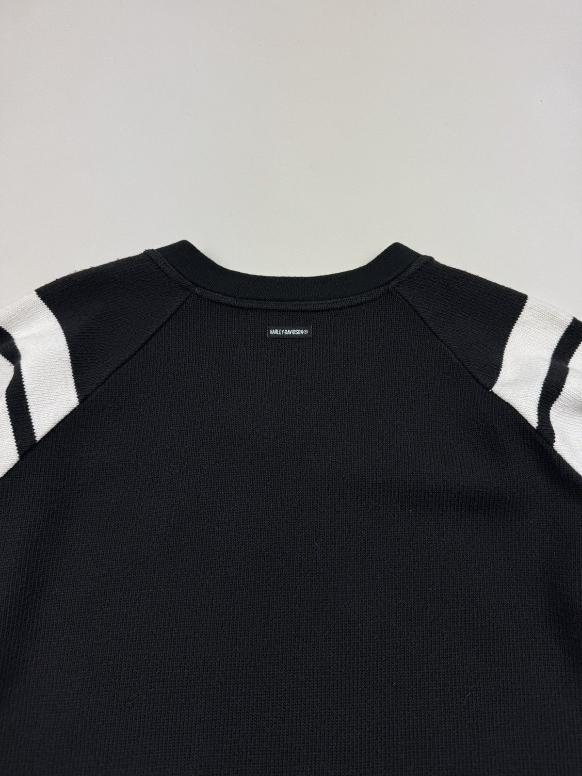 Harley Davidson × Vintage Y2K Vintage Harley Davidson V-Neck Mix Sweatshirt Size US S / EU 44-46 / 1 - 12 Thumbnail