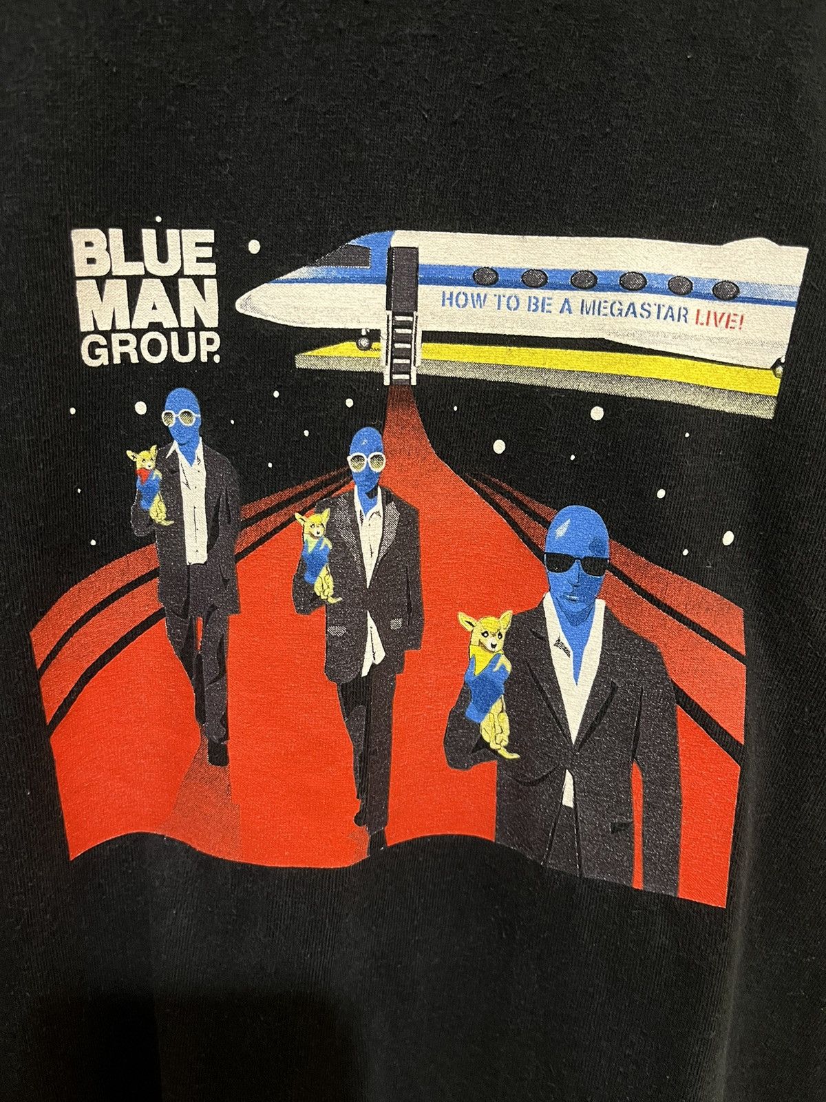Band Tees Vintage Blue Man Group T-shirt Size US L / EU 52-54 / 3 - 2 Thumbnail