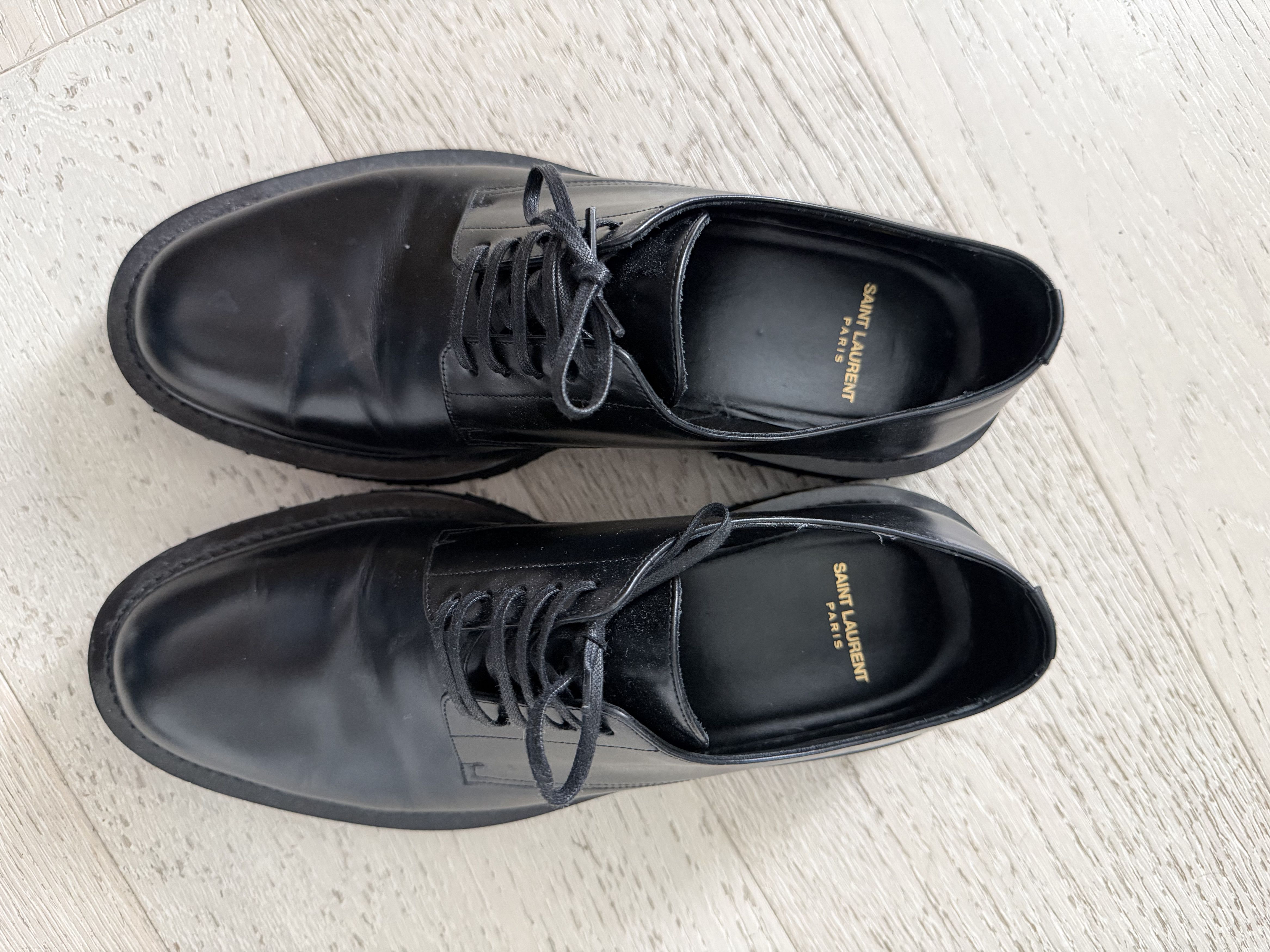 Saint Laurent Paris Saint Laurent Leather Derby Sneaker Size US 9 / EU 42 - 2 Thumbnail