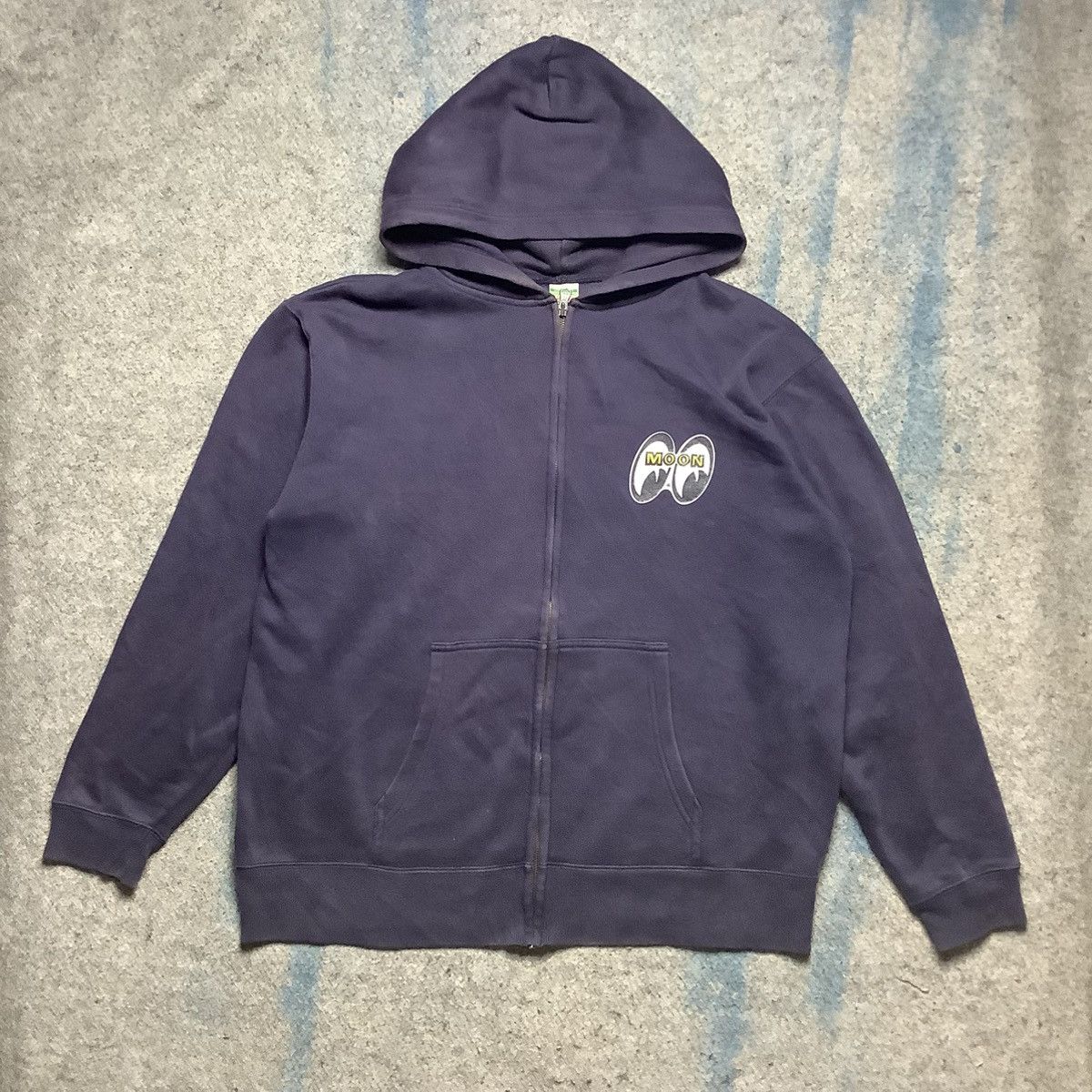 Japanese Brand Rare 💥Mooneyes Hoodie 90s Vintage Size US XL / EU 56 / 4 - 3 Thumbnail