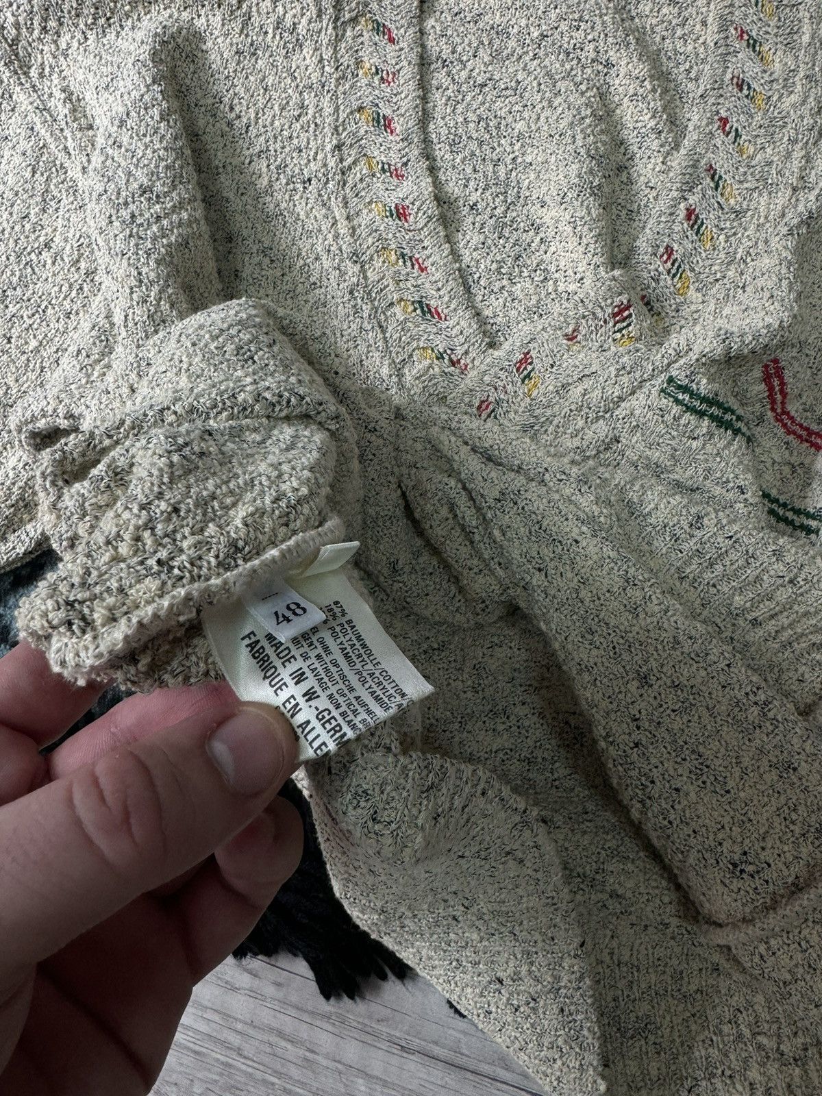 Carlo Colucci Carlo Colucci Sweater Made In West Germany Size US M / EU 48-50 / 2 - 7 Thumbnail