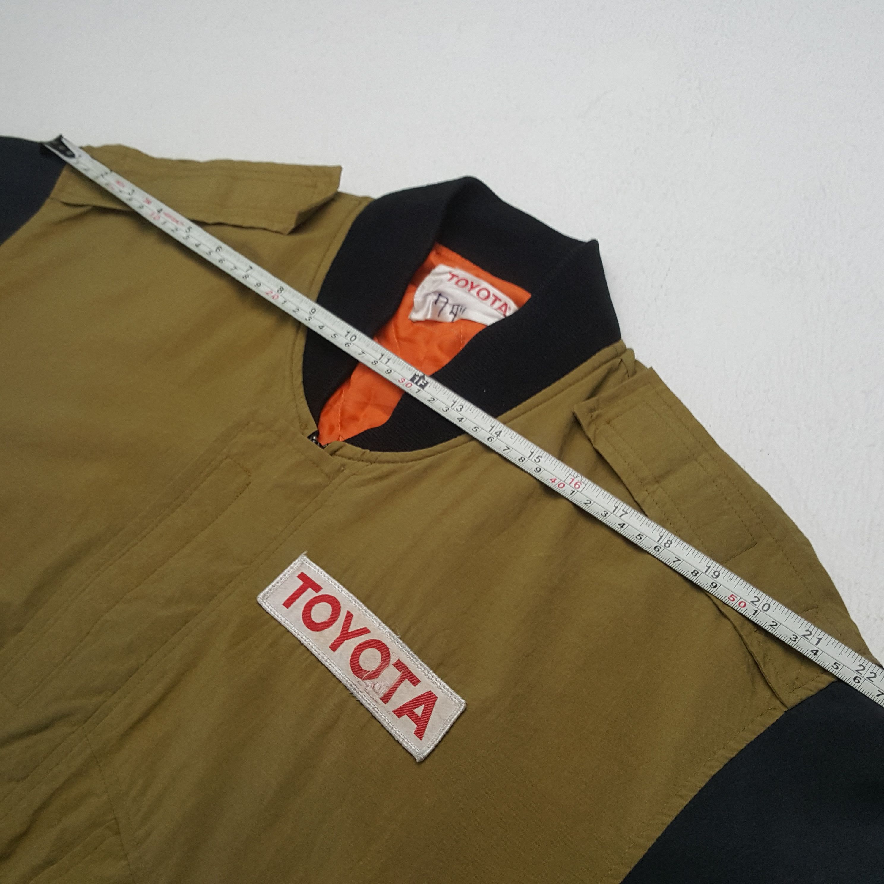 Vintage TOYOTA Japanese Motorsports Racing Style Jacket C292N23 Size US XL / EU 56 / 4 - 6 Thumbnail