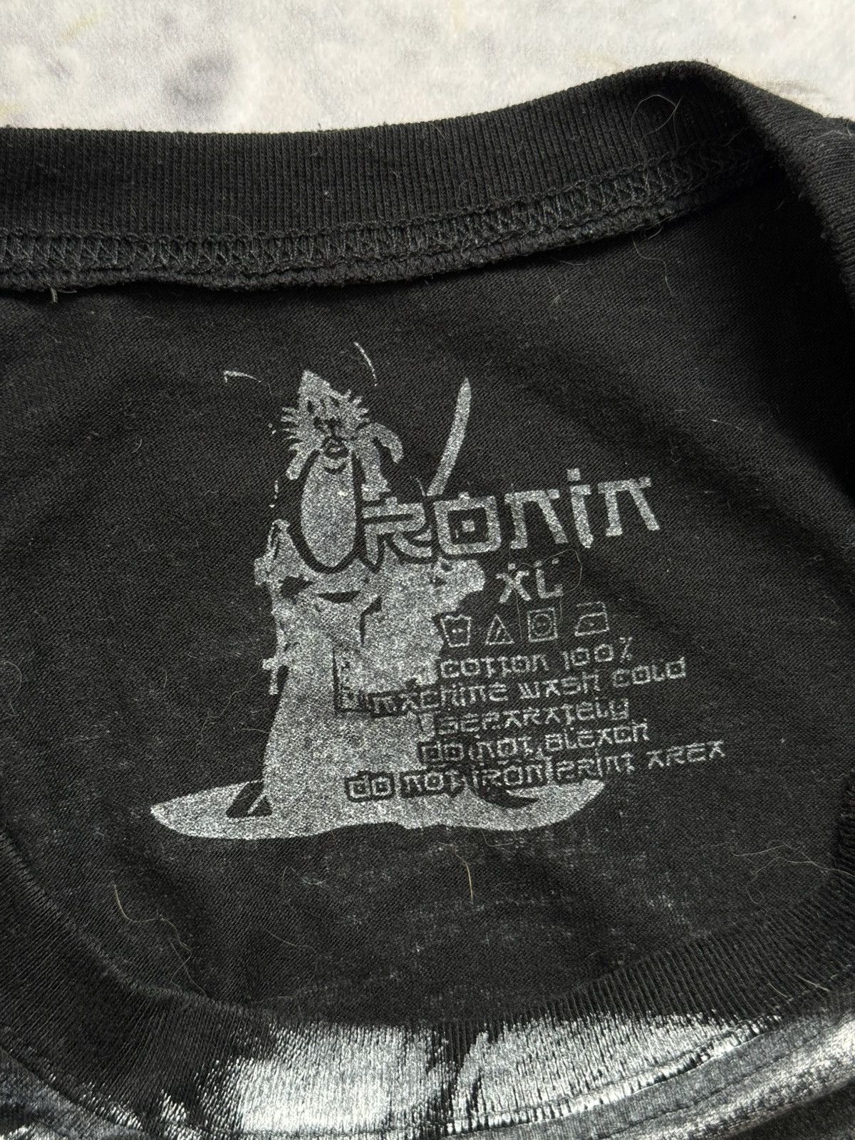 Band Tees × Japanese Brand × Vintage Ronin full print big logo Japanese tee 00s Size US XL / EU 56 / 4 - 6 Thumbnail