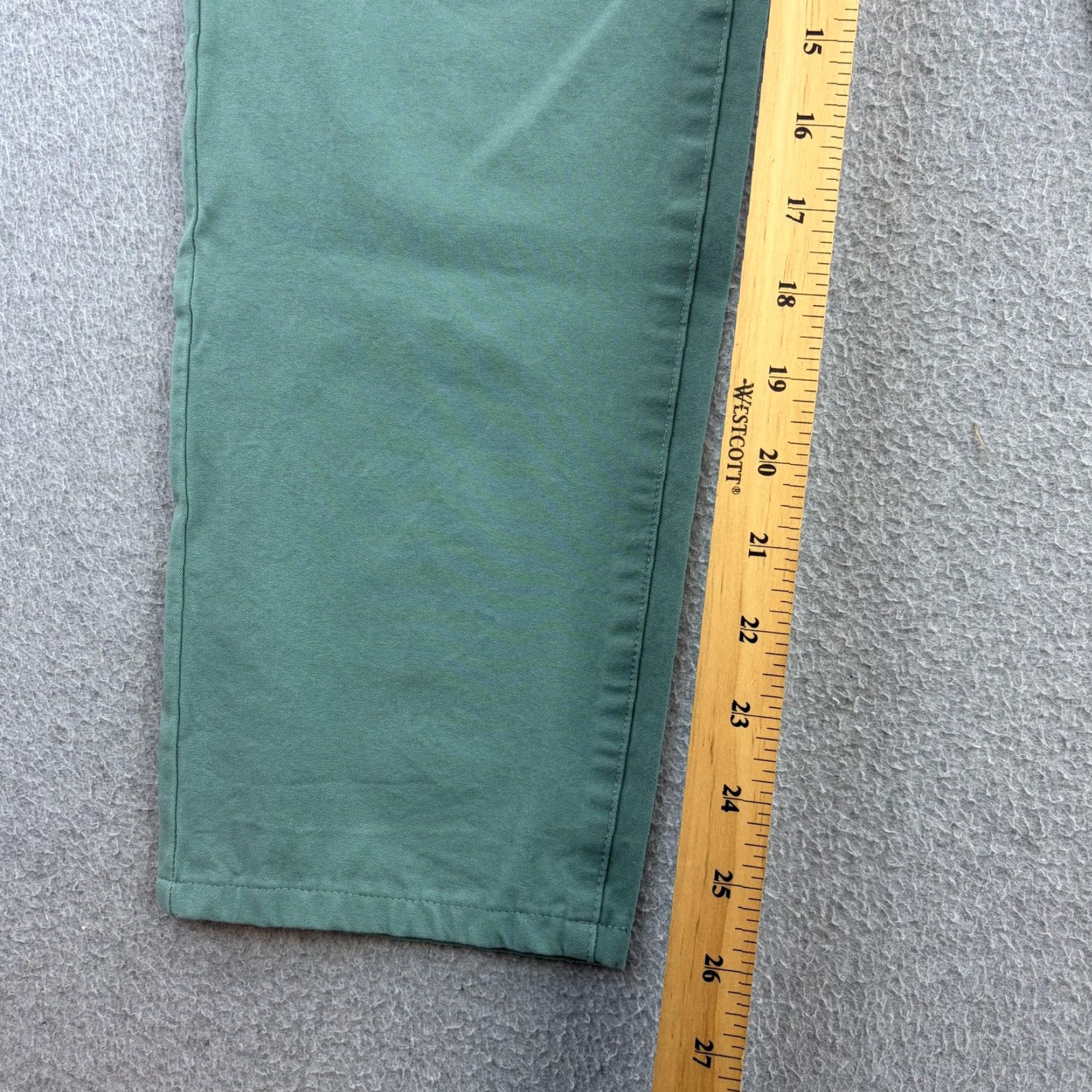 Bonobos Bonobos Slim Taper Pants Mens 32 Green Chino Flat Front Casul Casual Size US 32 / EU 48 - 3 Thumbnail
