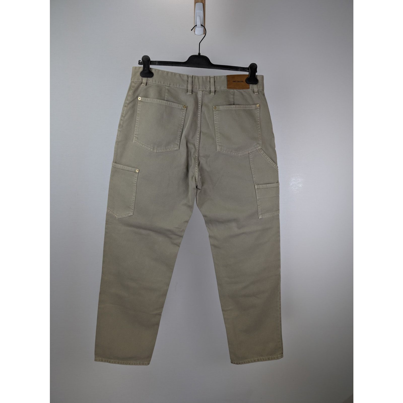 Aime Leon Dore o1rshd1 Garment Dyed Carpenter Pant in Laurel Oak Size US 36 / EU 52 - 9 Thumbnail