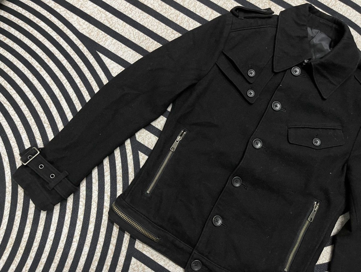 PPFM 2000s PPFM WOOL BUTTON UP JACKET RARE DESIGN Size US S / EU 44-46 / 1 - 4 Thumbnail