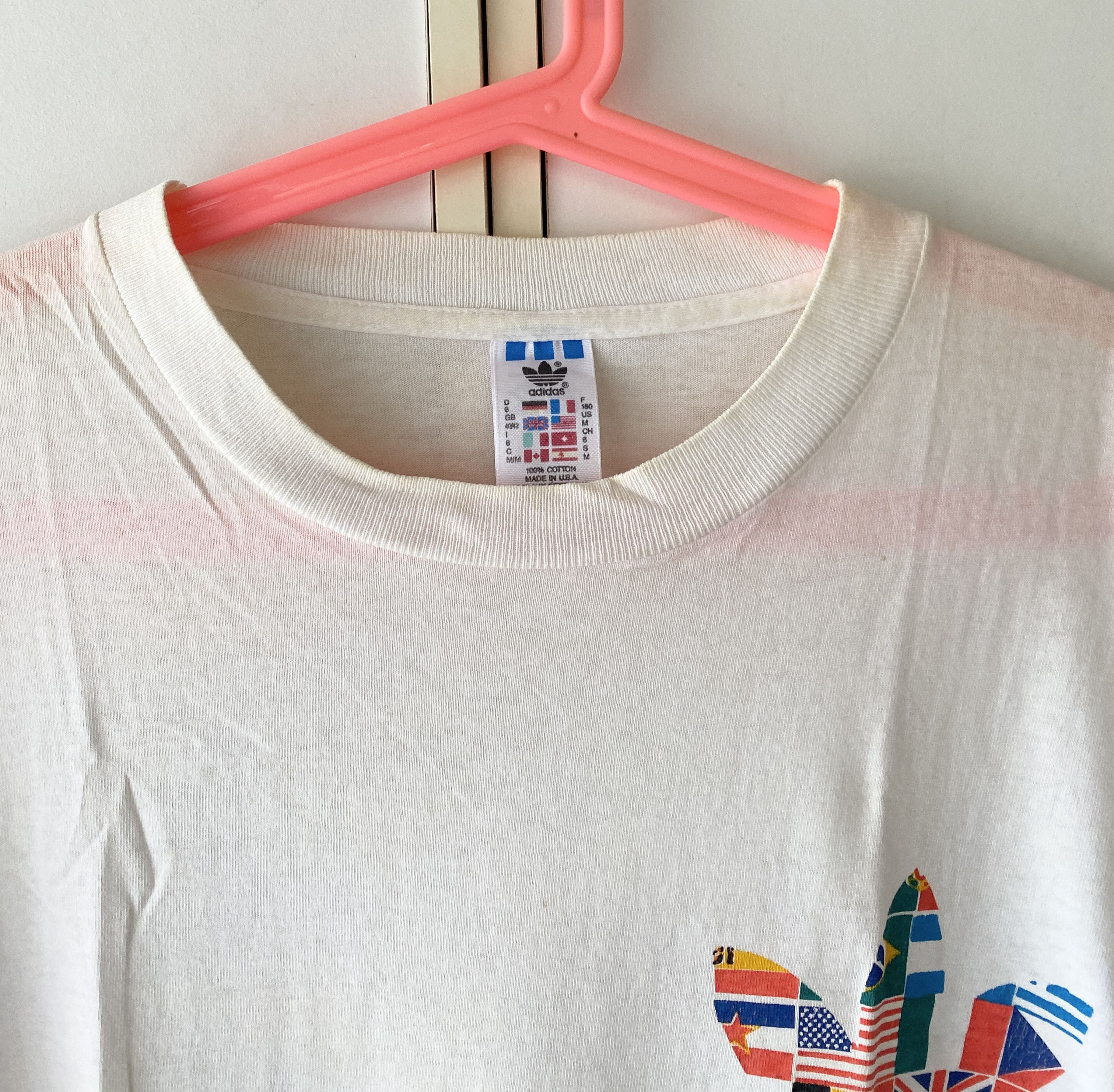 Vintage VINTAGE 1994 ADIDAS FIFA WORLD CUP OFFICIAL T SHIRT Size US M / EU 48-50 / 2 - 4 Thumbnail