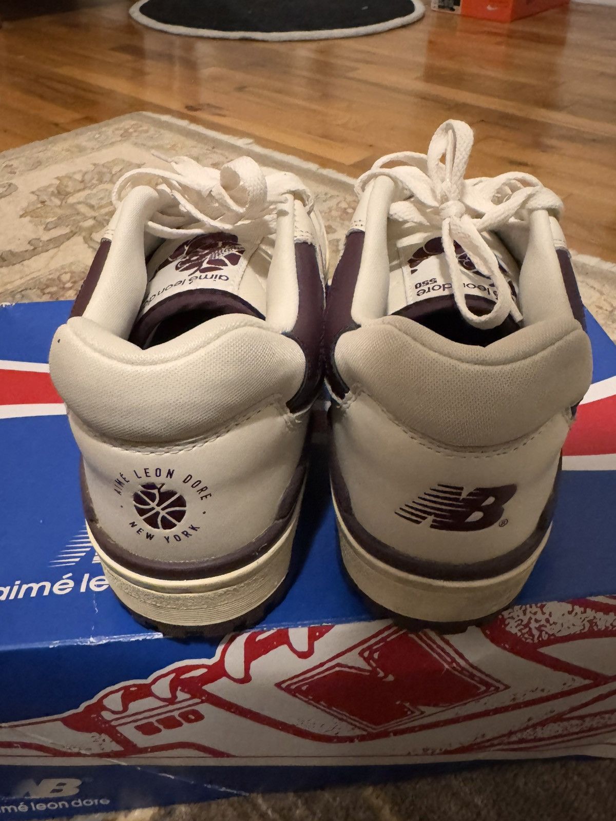 Aime Leon Dore × New Balance ALD x NB 550 “Purple” Size US 10.5 / EU 43-44 - 4 Thumbnail