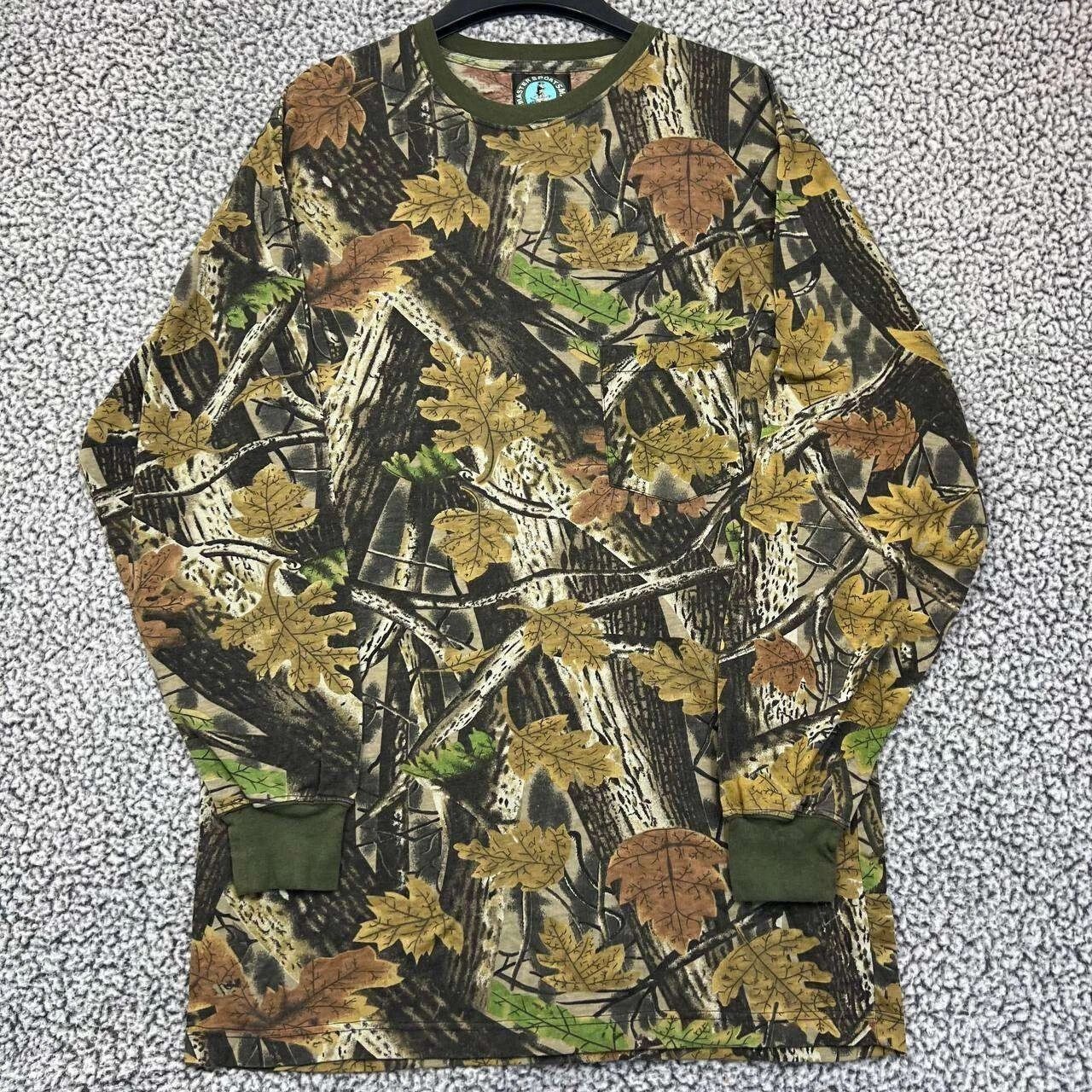 Other Master Sportsman Sweatshirt Men Camou Forest Long Sleeve L Size US L / EU 52-54 / 3 - 1 Thumbnail