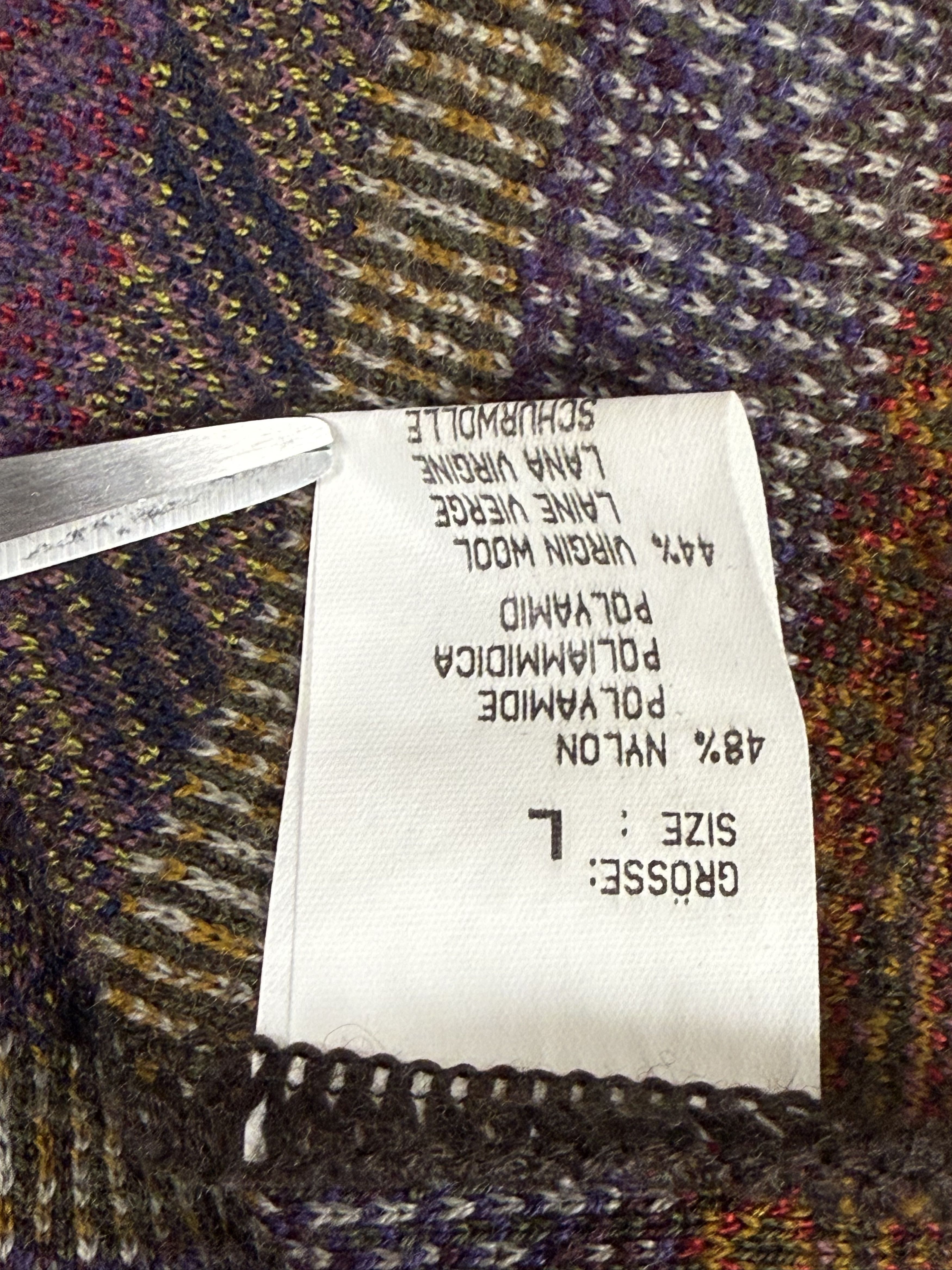 Kenzo Vintage 80s Kenzo Sweater Pullover Knitted Size L Size US L / EU 52-54 / 3 - 6 Thumbnail