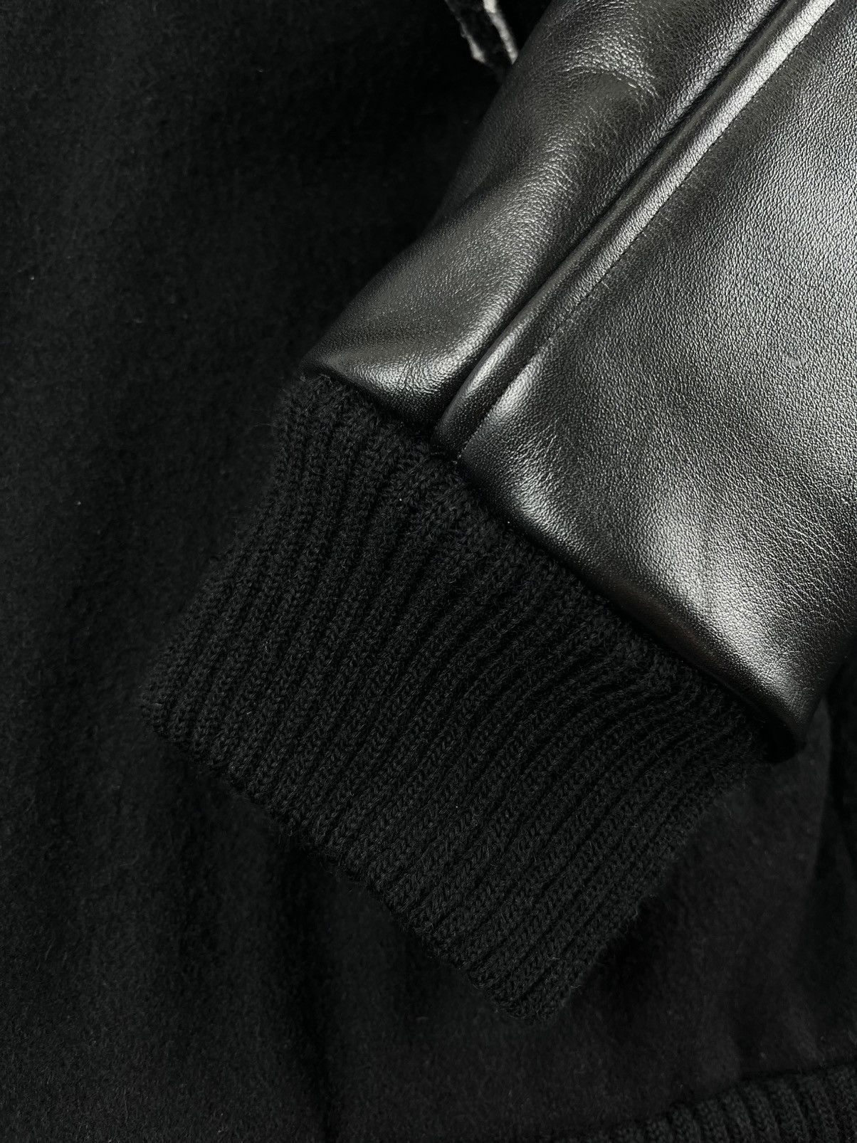 Raf Simons AW02 Raf Simons Virginia Creeper Leather Varsity Jacket Size US S / EU 44-46 / 1 - 11 Thumbnail