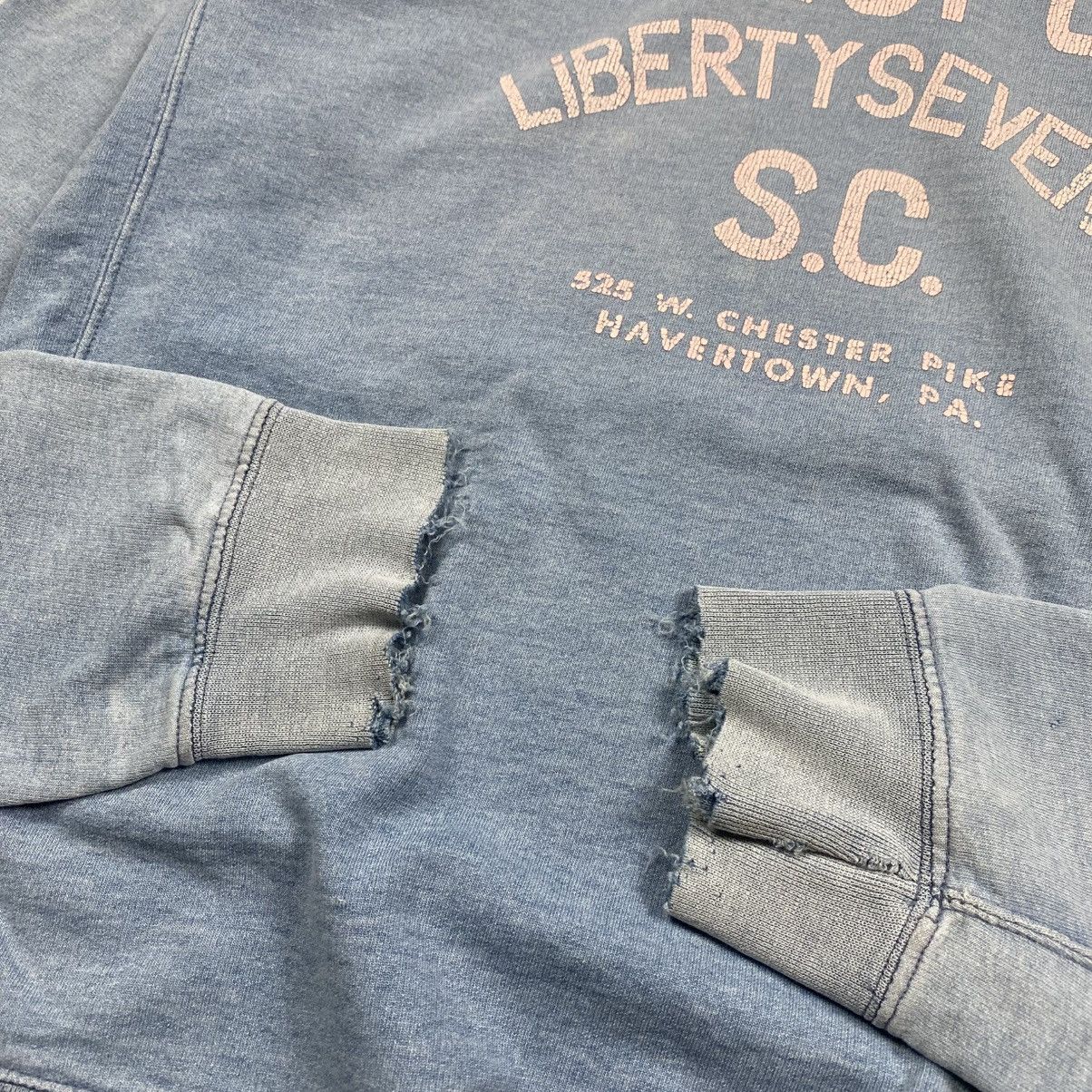 If Six Was Nine × Japanese Brand × Le Grande Bleu (L.G.B.) Rare Scotch&Soda Goth Style Hooded Denim Size M / US 6-8 / IT 42-44 - 5 Thumbnail