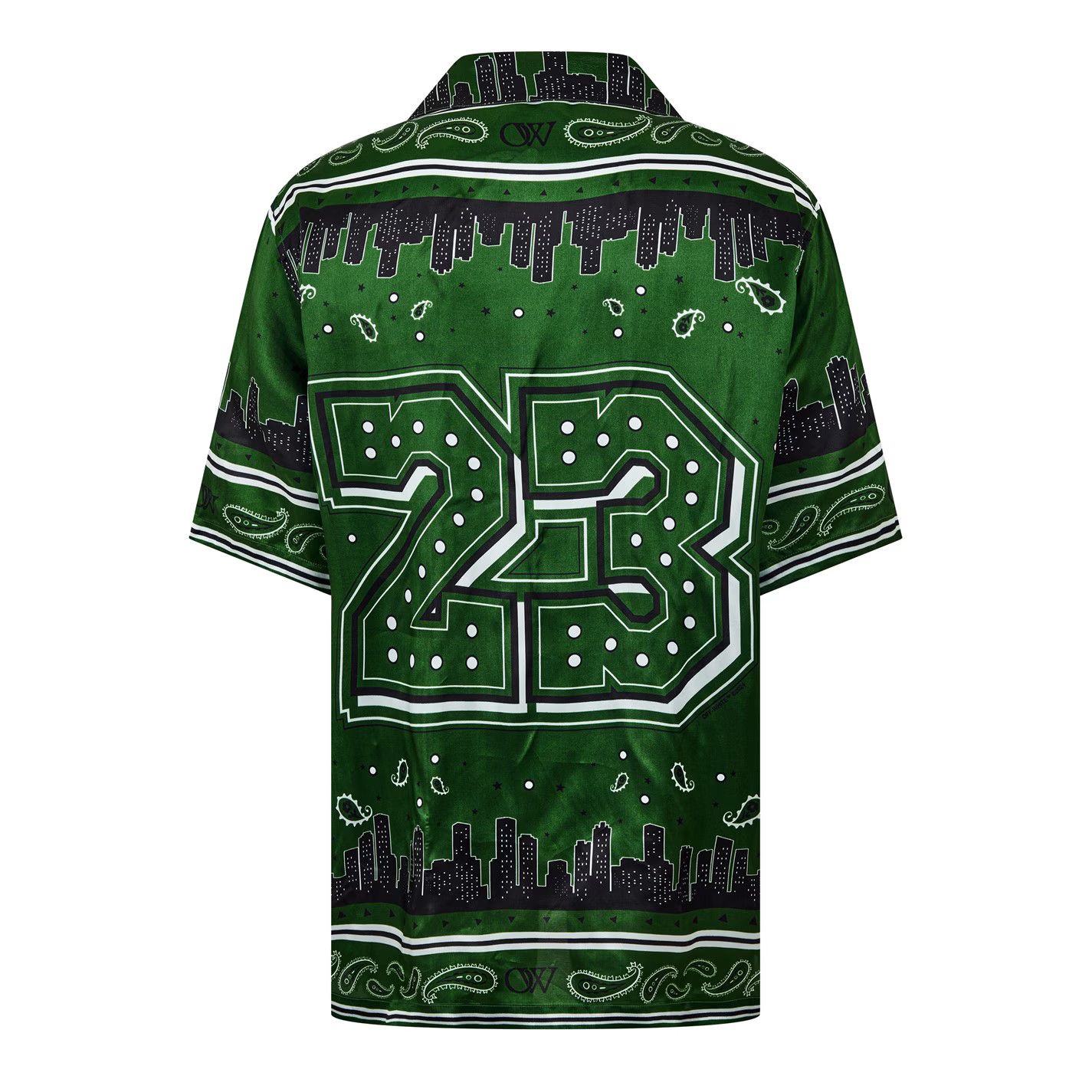Off-White o1g2r1mq0326 Bandana Relaxed Fit Bowling Shirt in Multicolor Size US S / EU 44-46 / 1 - 2 Thumbnail