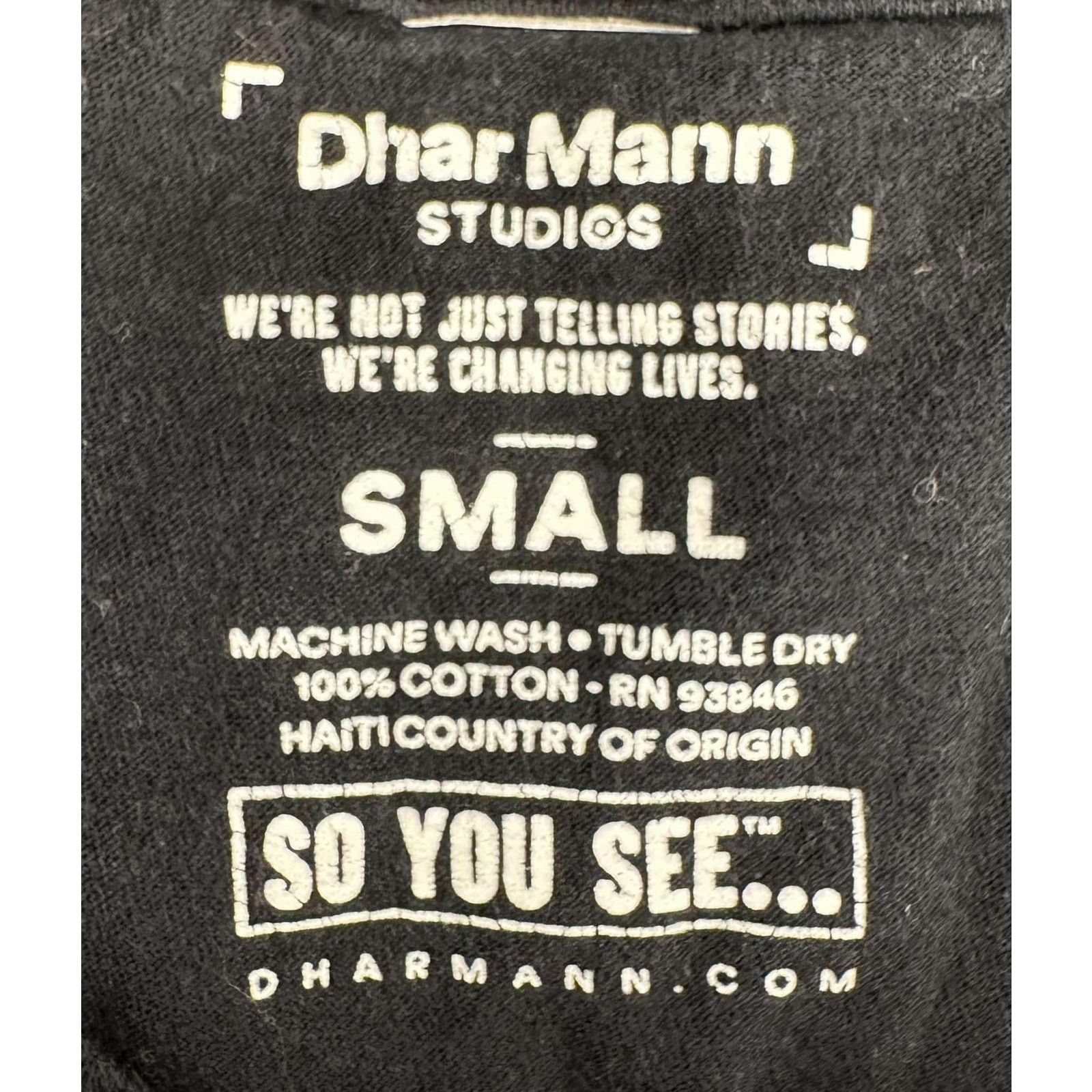 Other Dhar Mann Studios Cotton Graphic T-Shirt Small Size US S / EU 44-46 / 1 - 4 Thumbnail