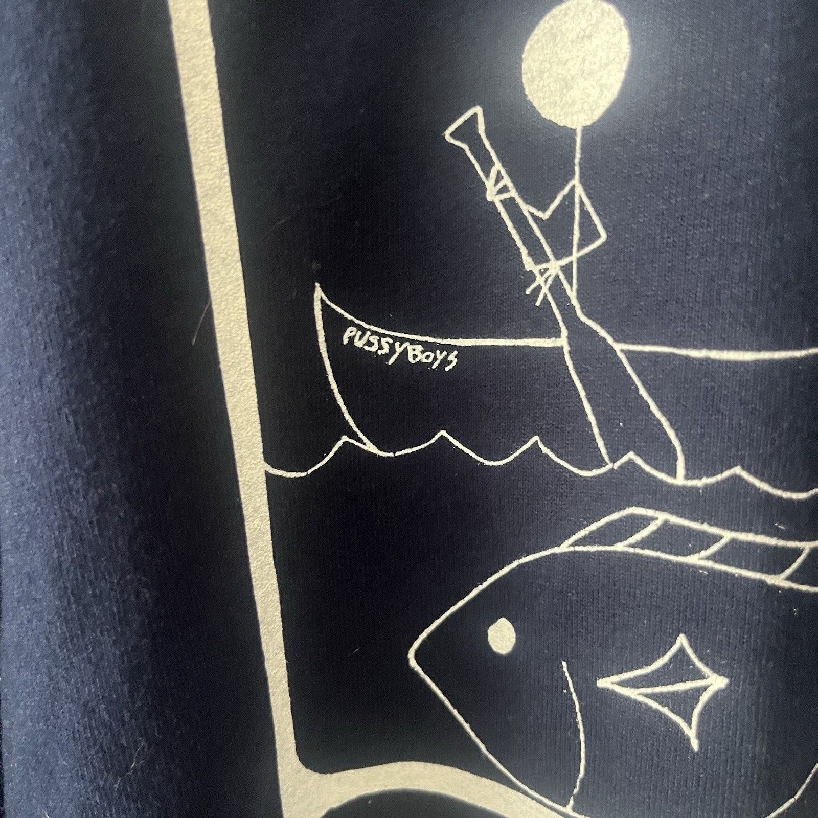 Vintage Vintage Navy 1999 Big Sugar Fishing Tshirt Men XL Short Slee Size US XL / EU 56 / 4 - 4 Thumbnail