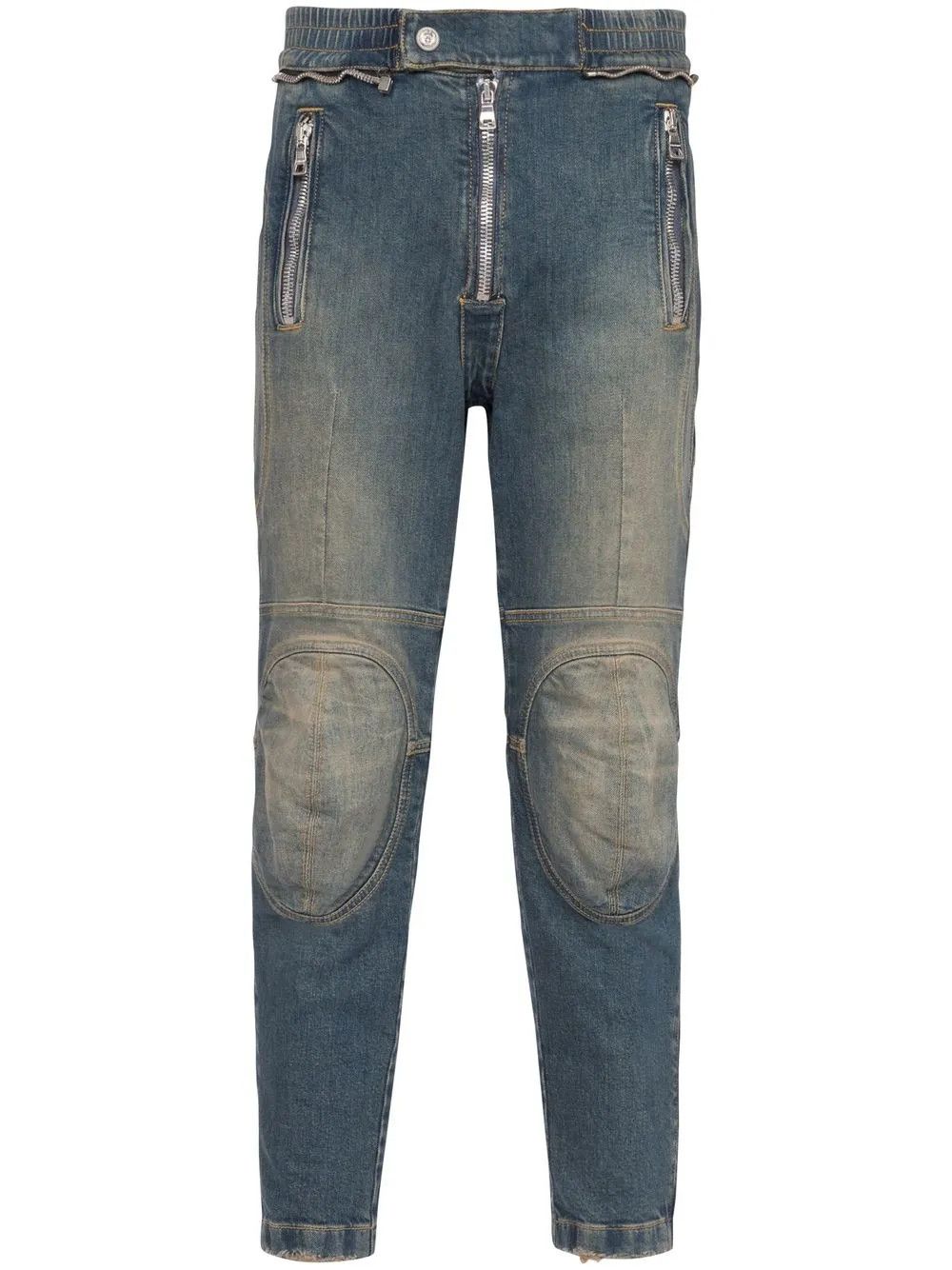 Balmain o1y0426 Denim Pant in Blue Size US 29 - 1 Thumbnail
