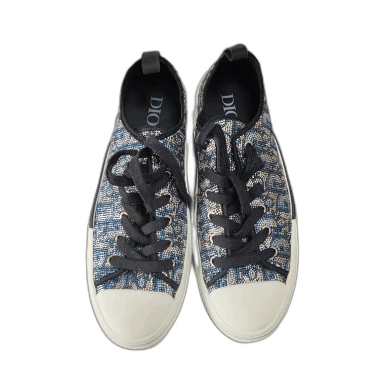 Dior Dior B23 Sneakers All Over Crystal Design-2506 Size US 10 / EU 43 - 1 Thumbnail