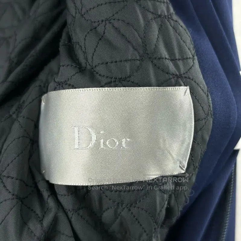 Dior Dior Men's Navy Wool Striped Jacket . Size US S / EU 44-46 / 1 - 4 Thumbnail