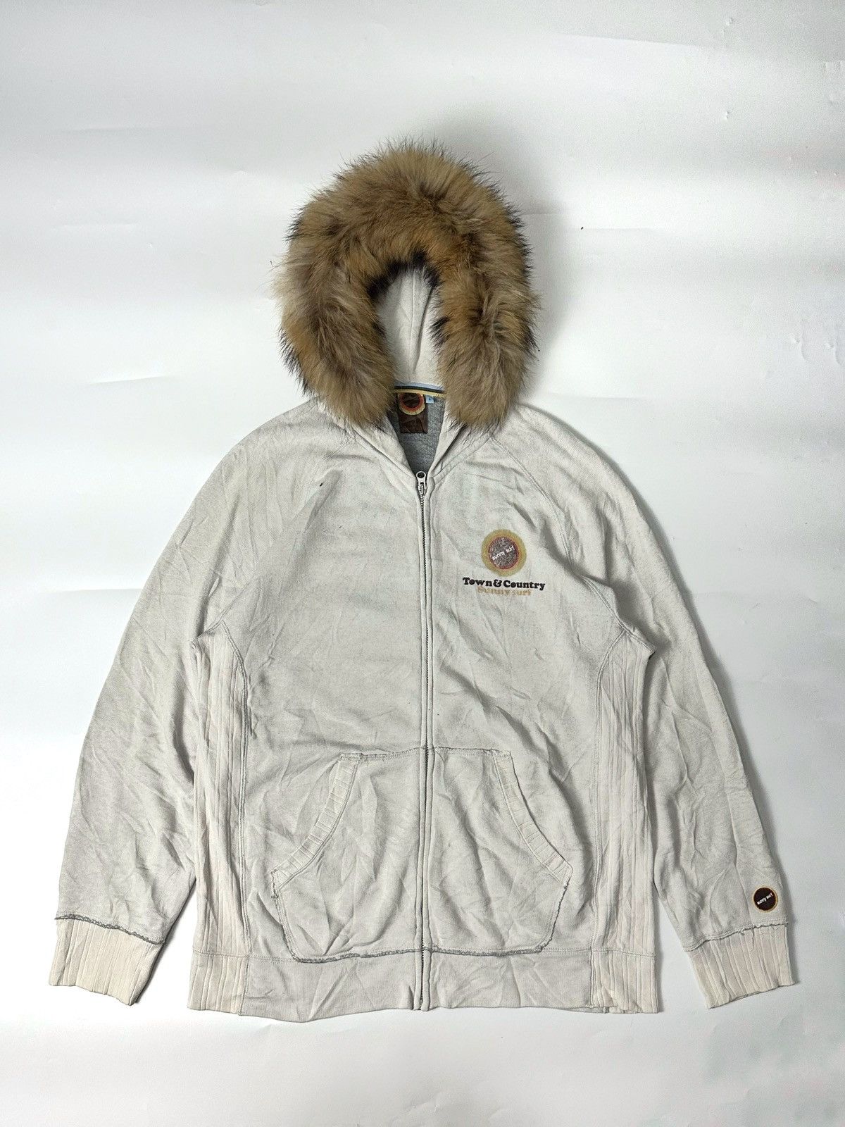 Hysteric Glamour × Japanese Brand × Le Grande Bleu (L.G.B.) Furhoodie Town and Country Style Ifsix Lgb Size US L / EU 52-54 / 3 - 2 Thumbnail