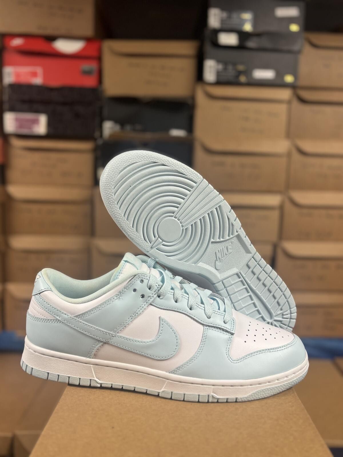 Nike Nike dunk low glacier blue Size US 10.5 / EU 43-44 - 1 Thumbnail