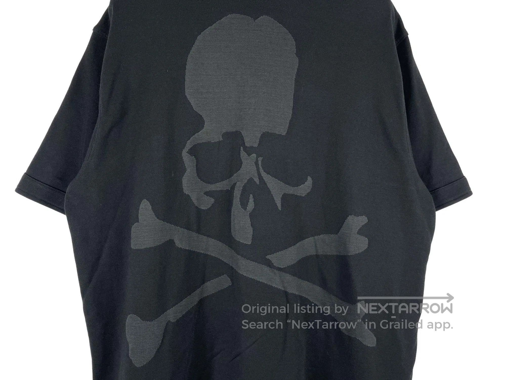 Mastermind World MASTERMIND WORLD Skull Pattern Knit Cotton Short Sleeve Ca Size US L / EU 52-54 / 3 - 5 Thumbnail