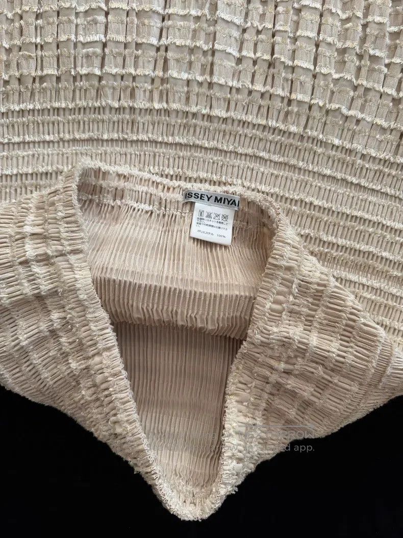 Issey Miyake Issey Miyake Beige Skirt Size 25" / US 0 / IT 36 - 6 Thumbnail