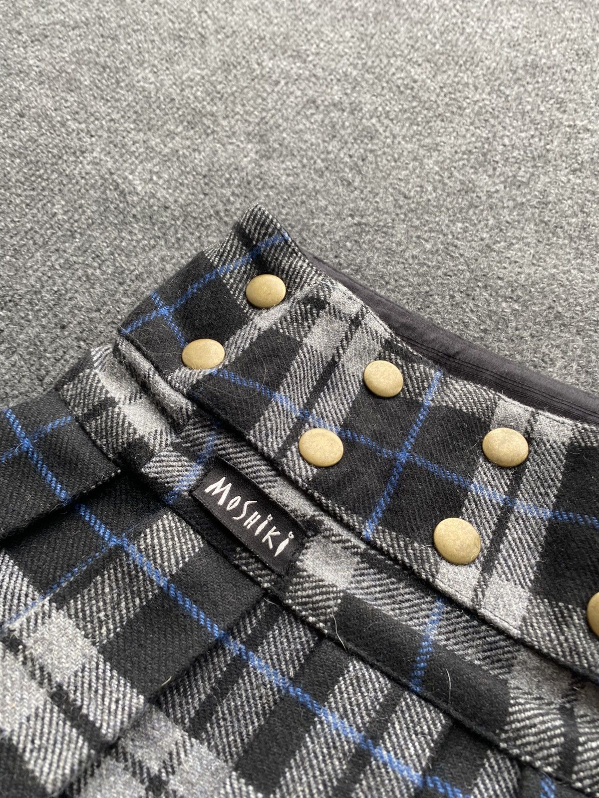 Other 🔥Moshiki Gothic India Wool Designer Skirt one size rare Size 27" / US 4 / IT 40 - 14 Thumbnail