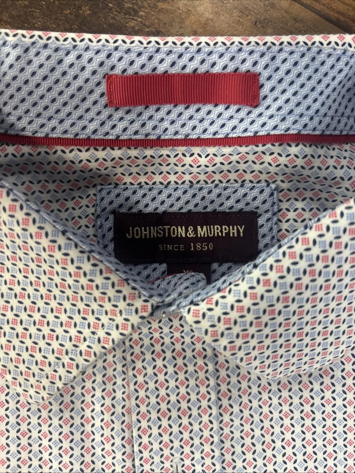 Johnston & Murphy Johnston And Murphy Men’s Long Sleeve XL Button-Down Shirt Size US XL / EU 56 / 4 - 5 Thumbnail
