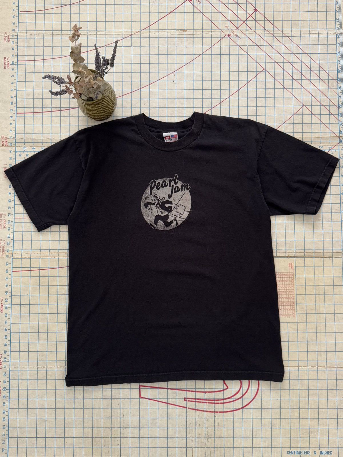 Band Tees × Vintage Vintage Y2K Pearl Jam Tour Tee Black Size XL Made in USA Size US XL / EU 56 / 4 - 2 Thumbnail