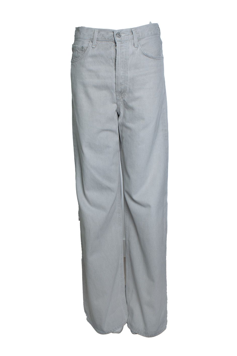 Agolde Agolde, Dame jeans in light grey Size 27" / US 4 / IT 40 - 1 Thumbnail