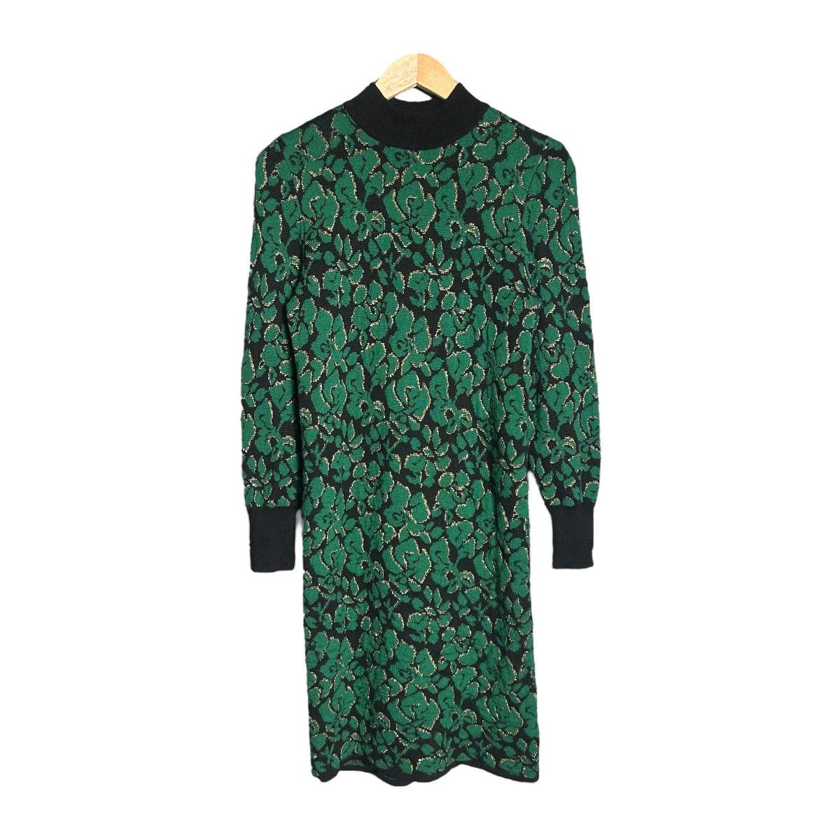 Vintage Vintage Yves Saint Laurent Flowers Monogram Mini Dress Size ONE SIZE - 1 Thumbnail